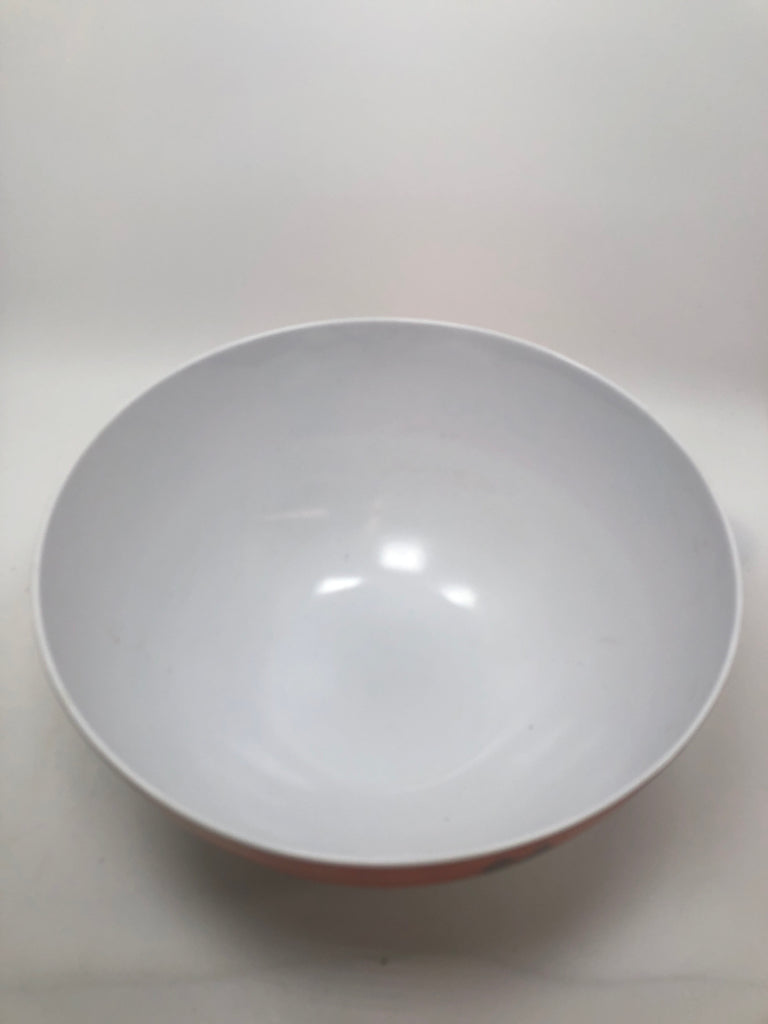 MELAMINE 'BOO' CANDY BOWL.