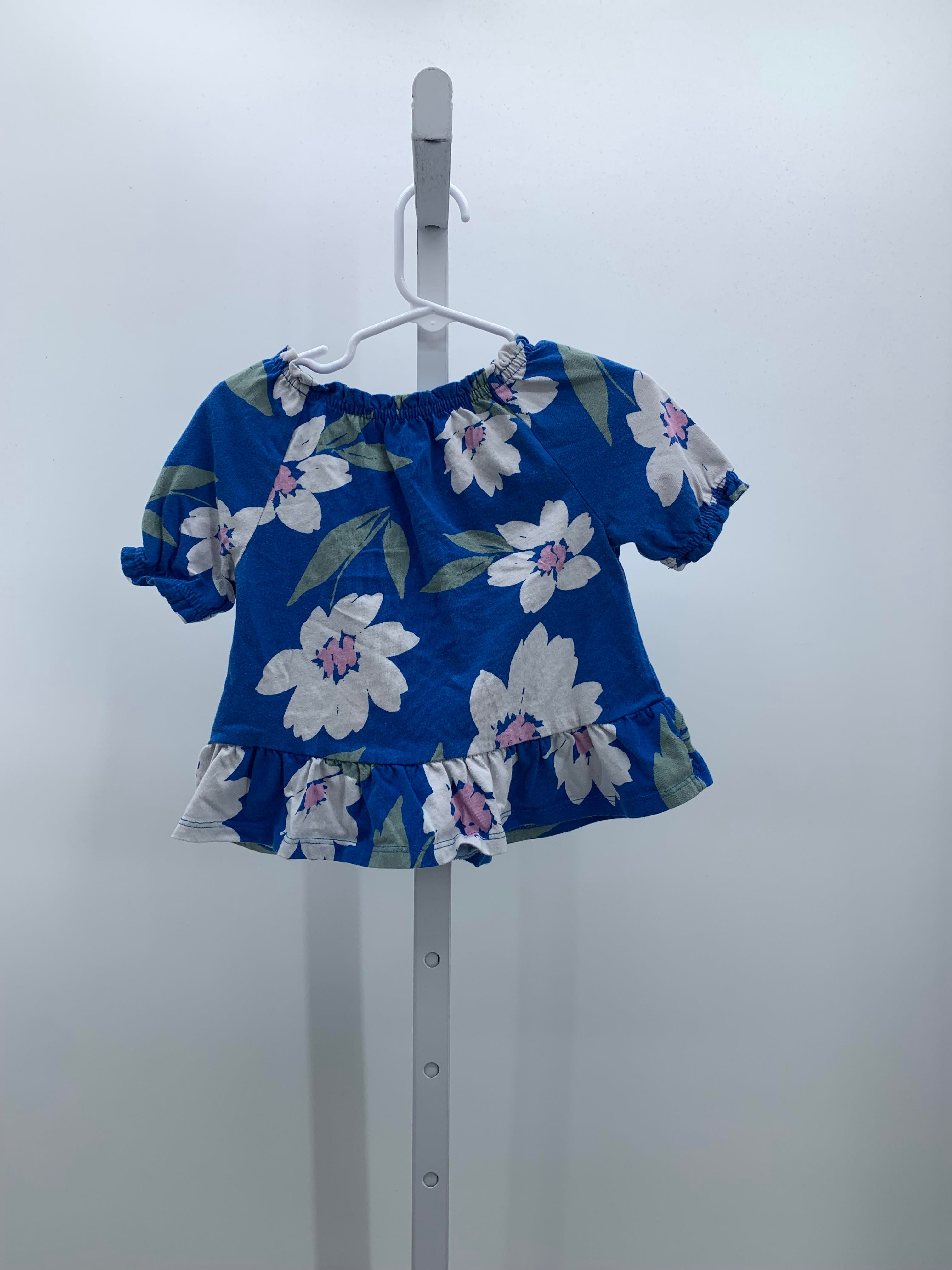 Carters Size 4T Girls Short Sleeve Shirt