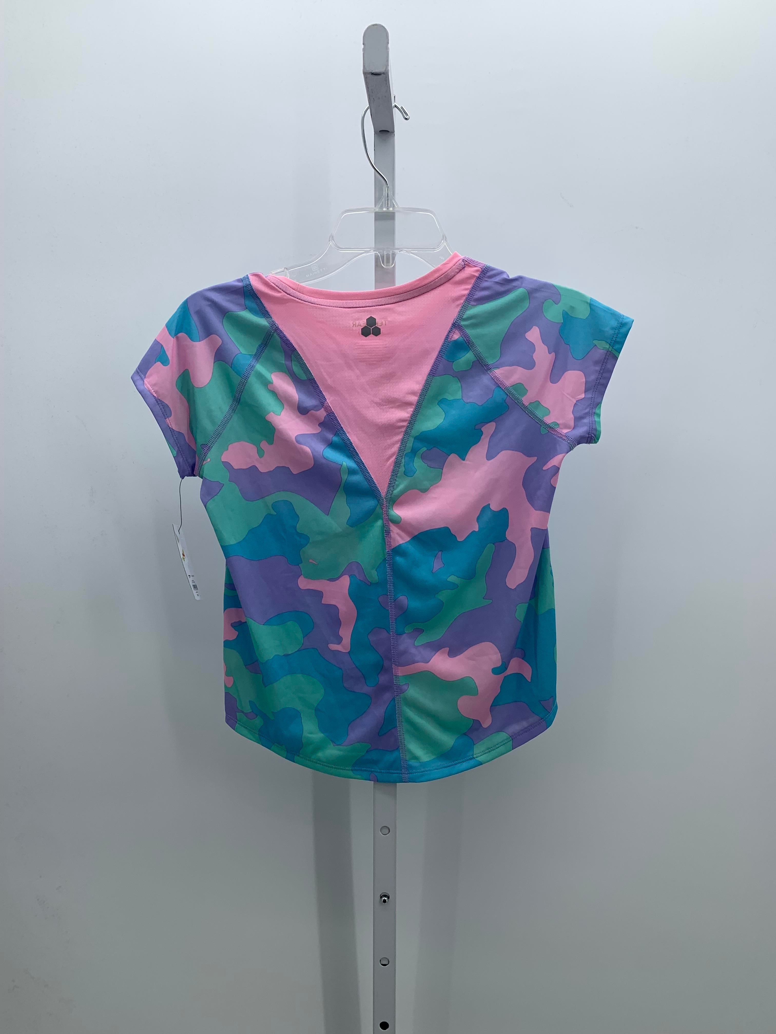 Tek Gear Size 10-12 Girls Short Sleeve Shirt