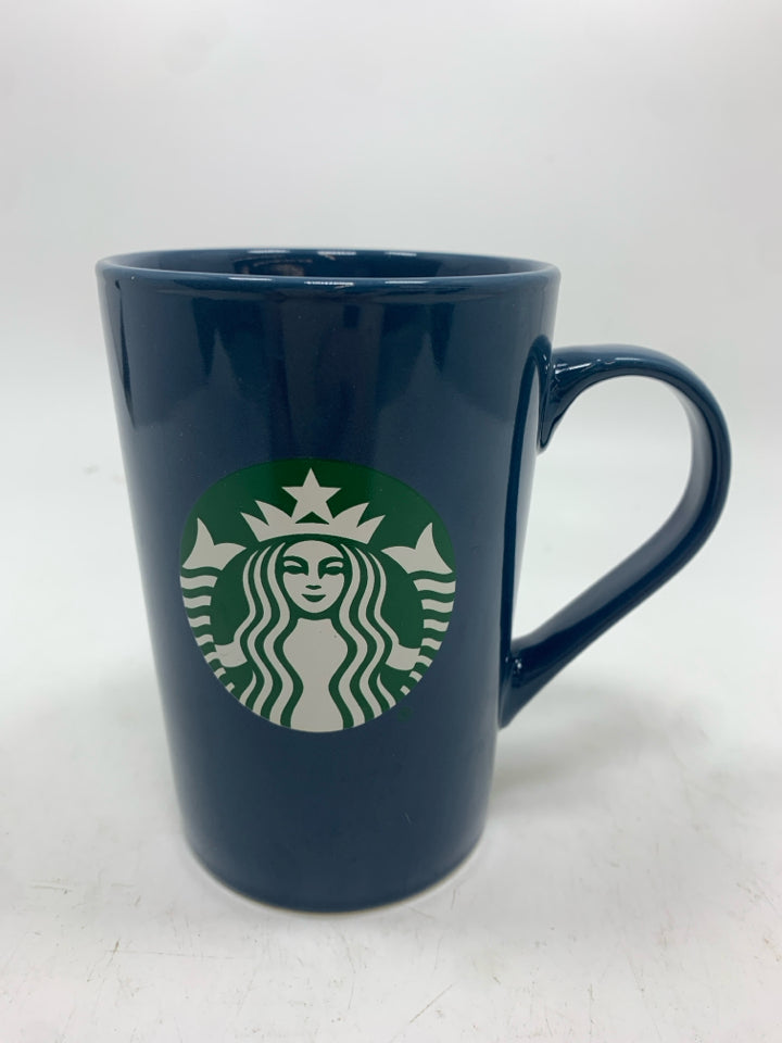 NAVY BLUE STARBUCKS MUG.