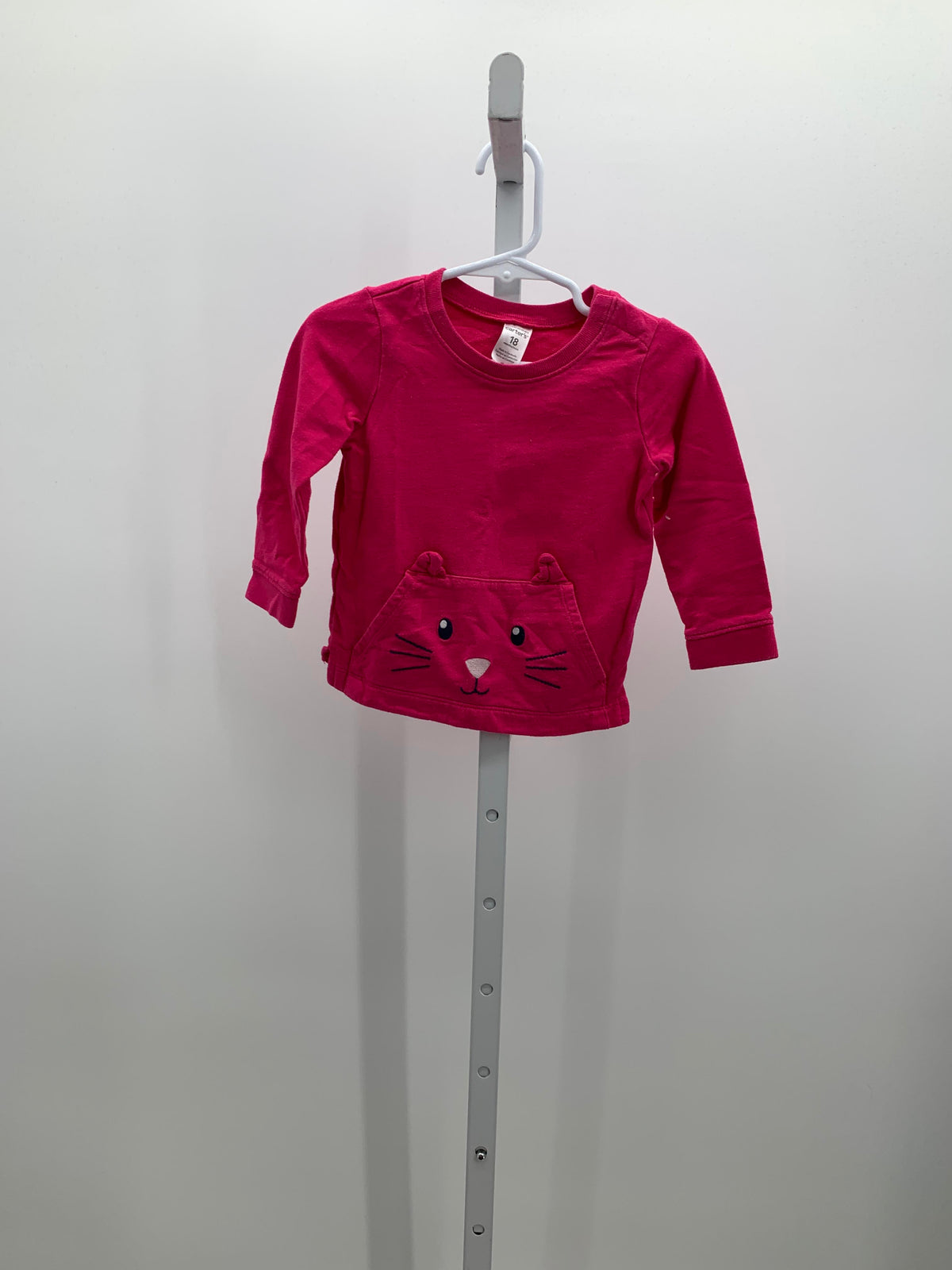 Carters Size 18 Months Girls Long Sleeve Shirt