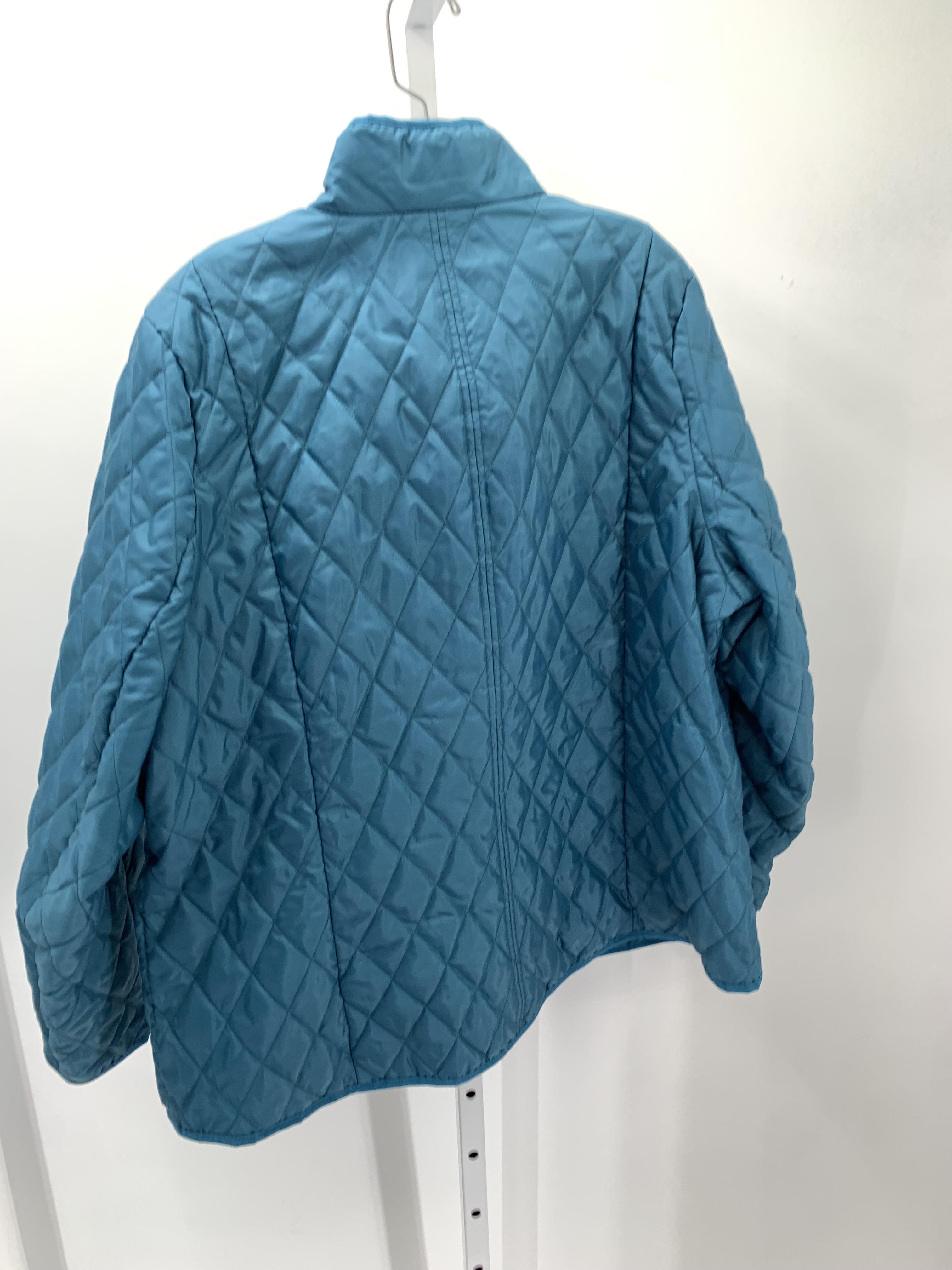 Lands End Size 2X Womens Lightweight Jacket