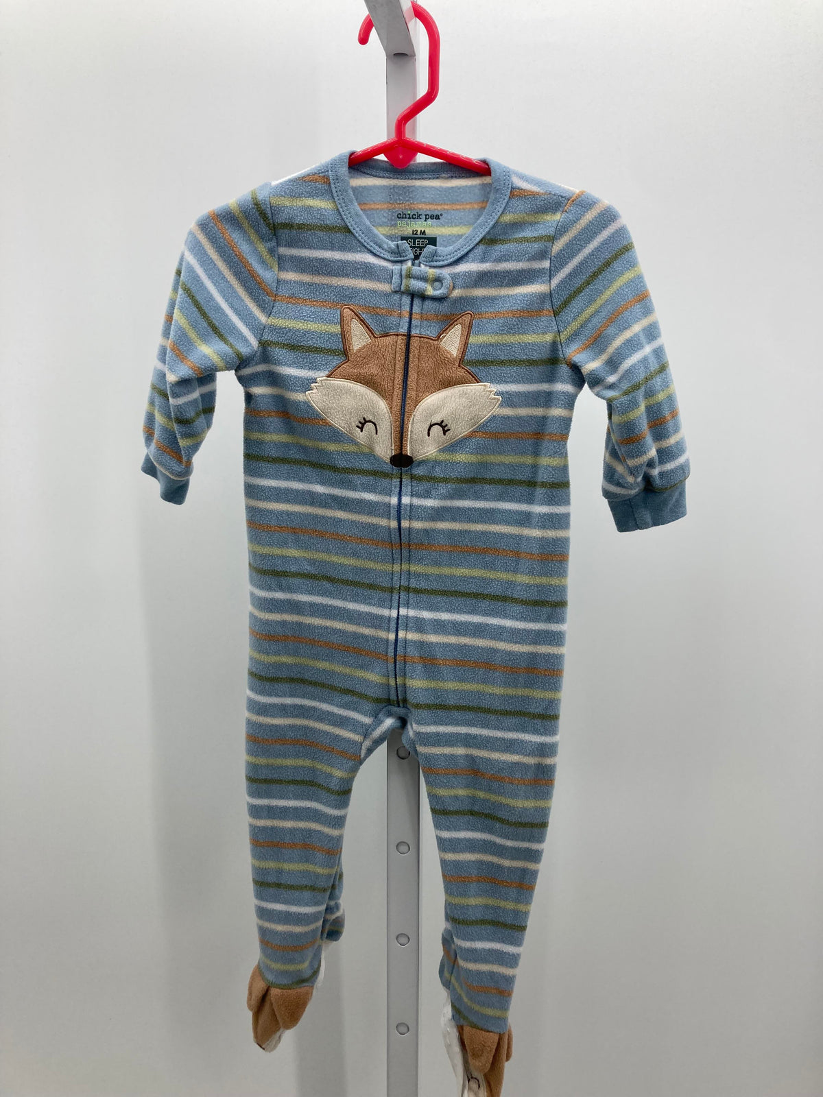 STRIPES FLEECE FOX