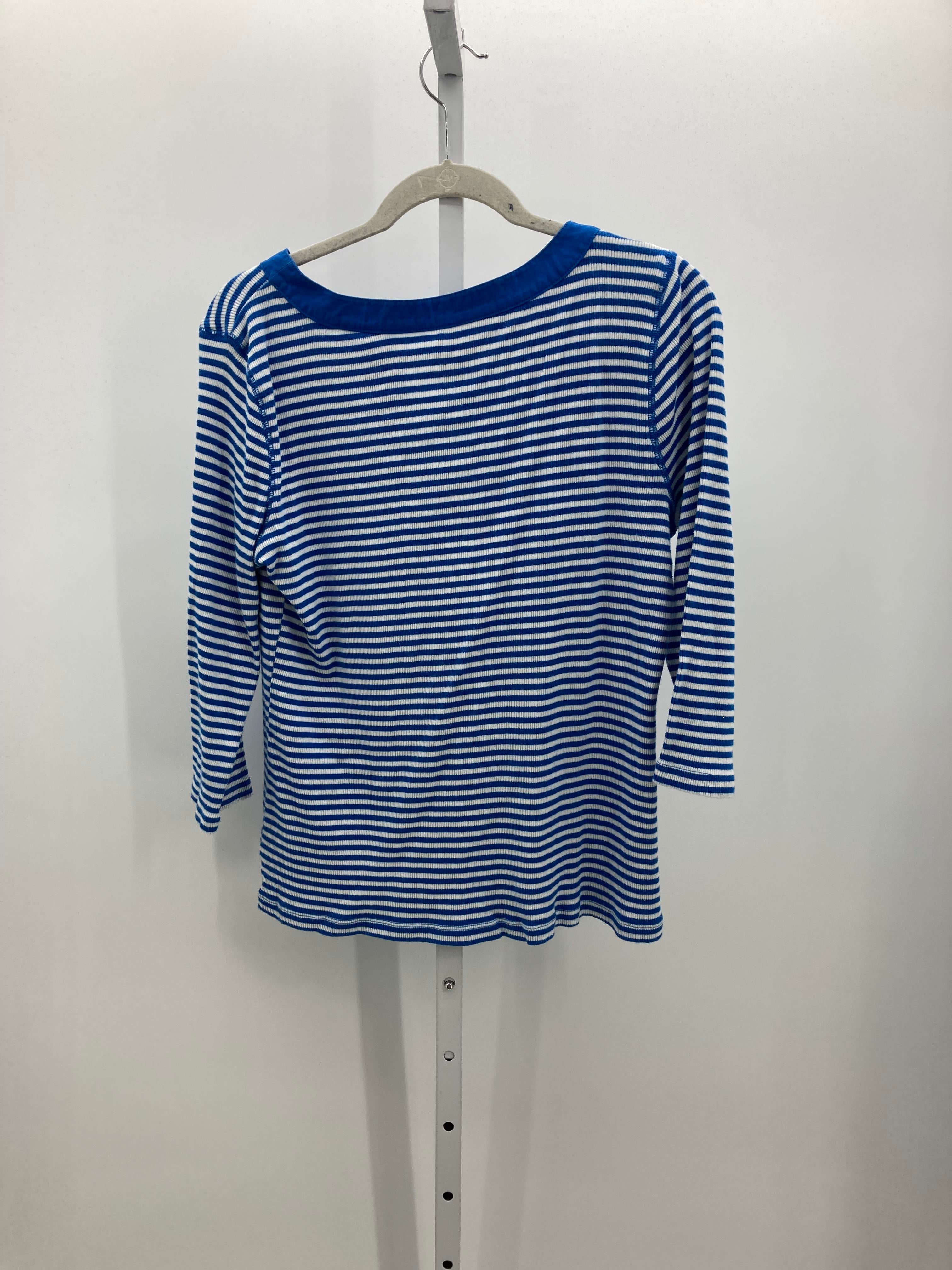 Croft & Barrow Size Extra Large Misses 3/4 Sleeve Shirt
