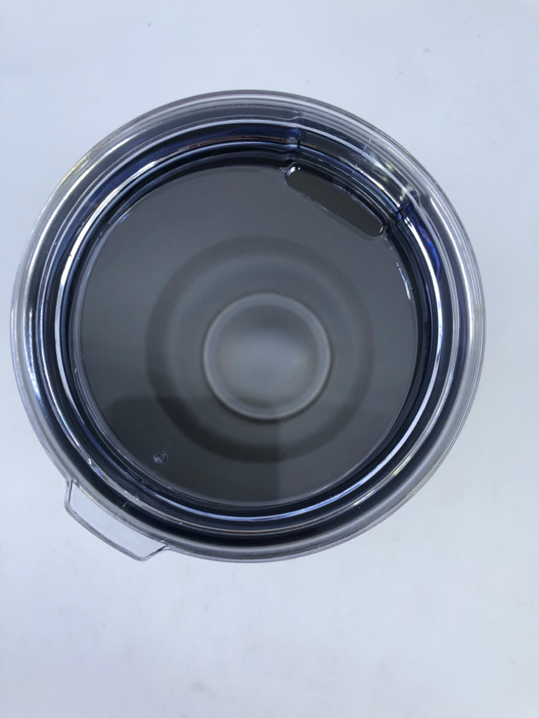 ONE GREAT FISHERMAN STAINLESS TRAVEL TUMBLER W/LID.