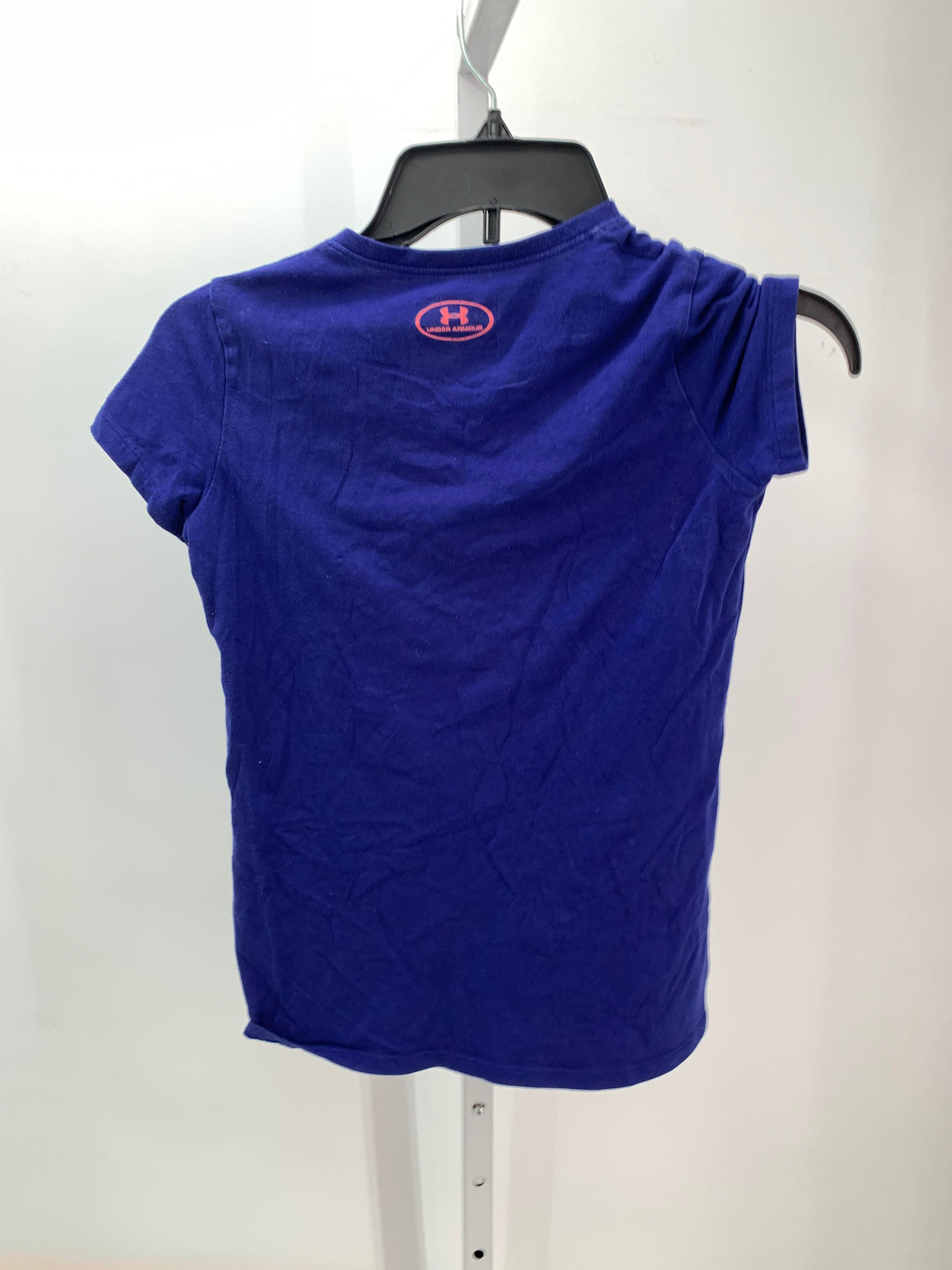 Under Armour Size 10-12 Girls Short Sleeve Shirt