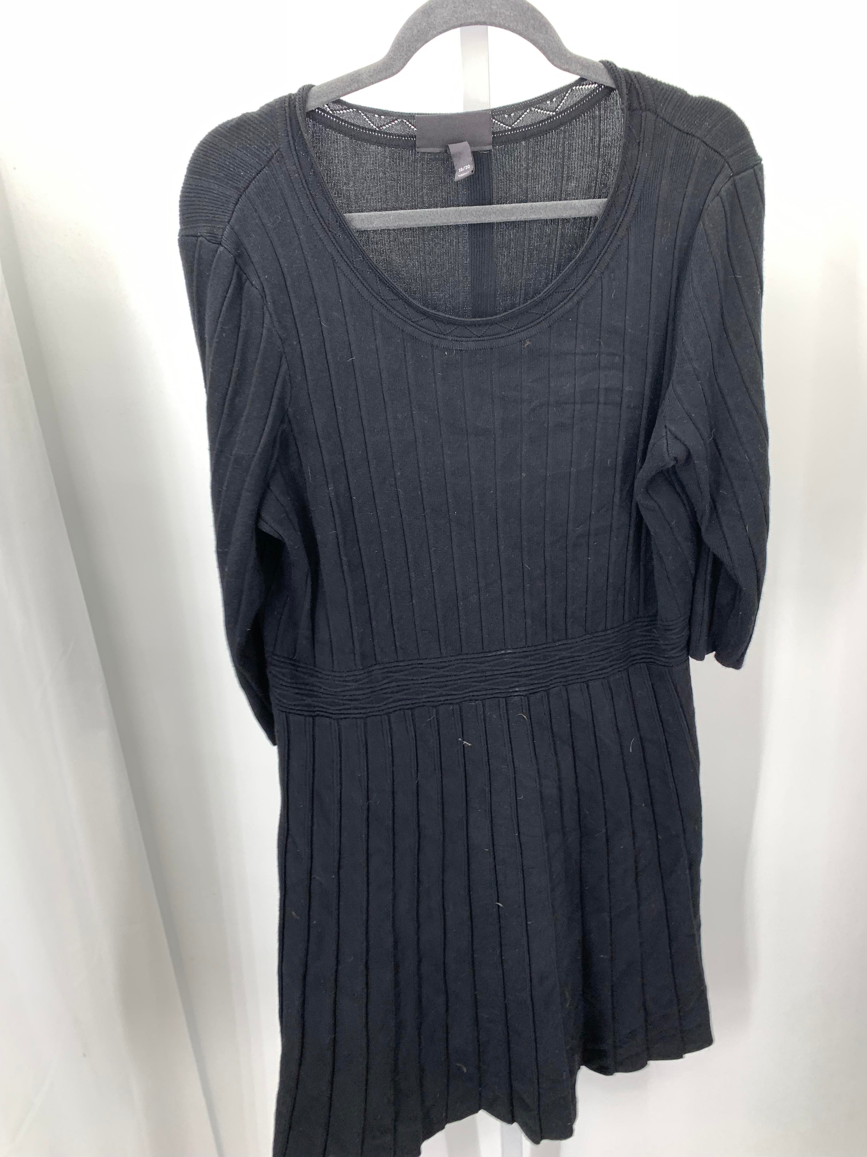 Lane Bryant Size 18/20 W Womens 3/4 Sleeve Dress