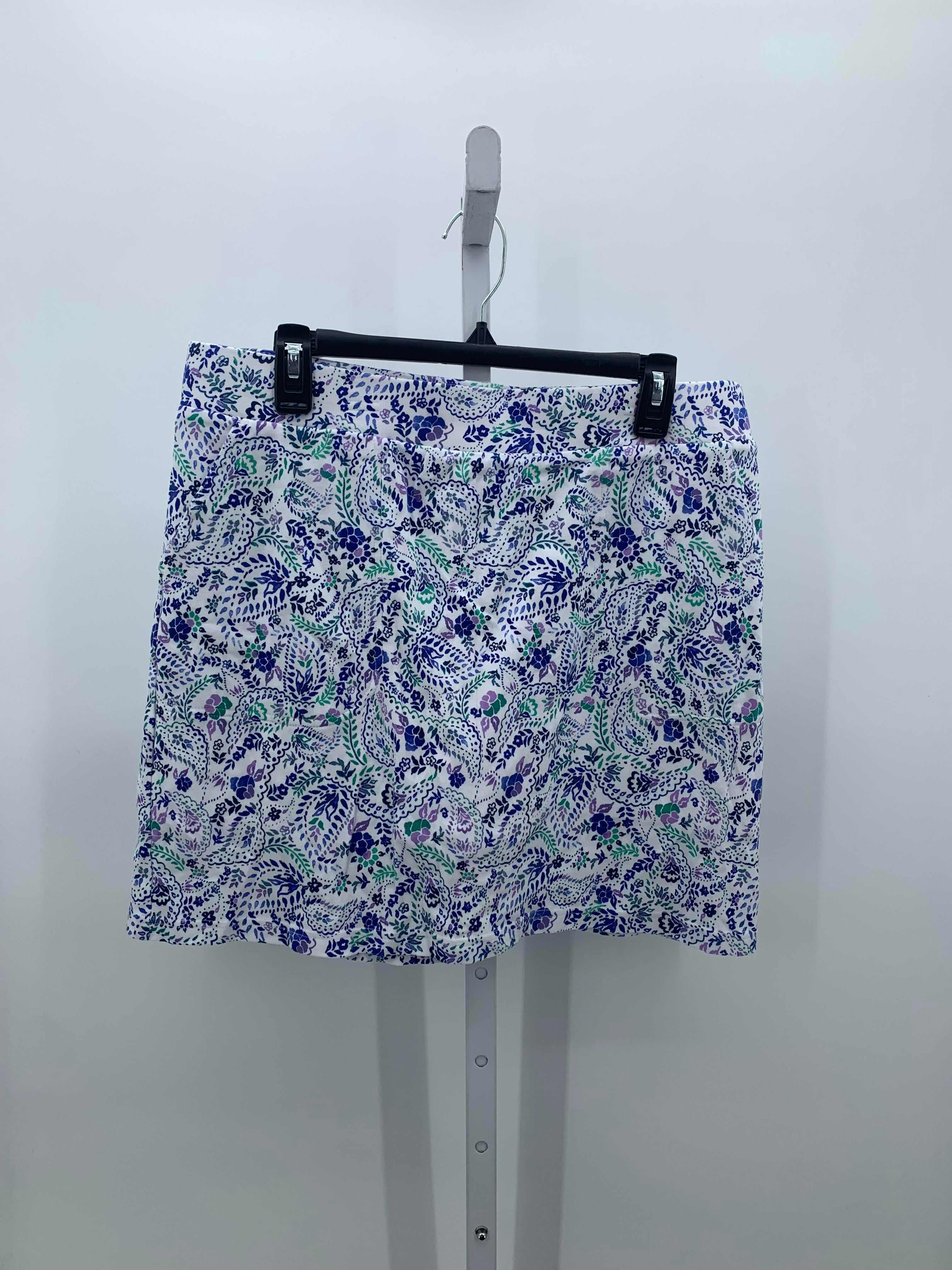 Croft & Barrow Size Large Misses Skirt
