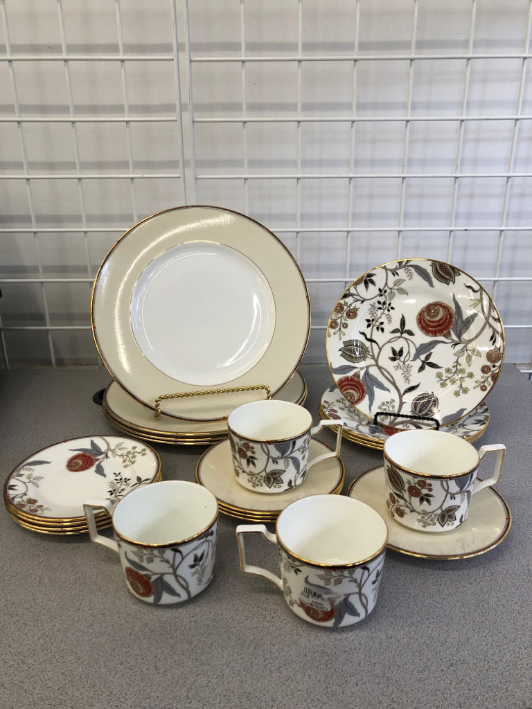 SVC 4 WEDGWOOD PASHMINA DISH SET- 20PCS.