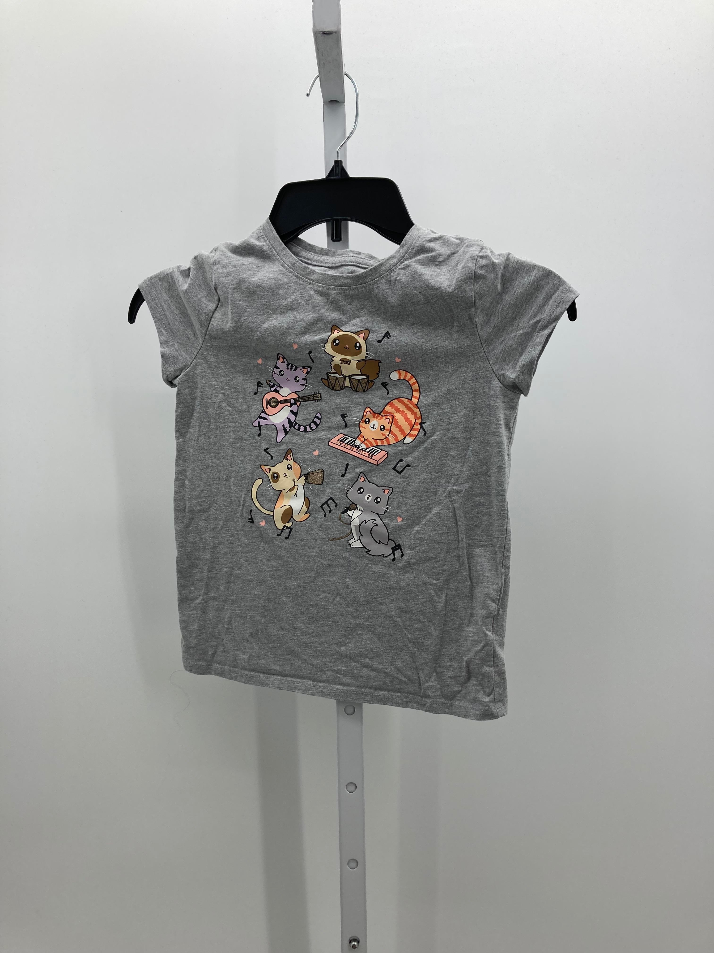 Cat & Jack Size 6-7 Girls Short Sleeve Shirt