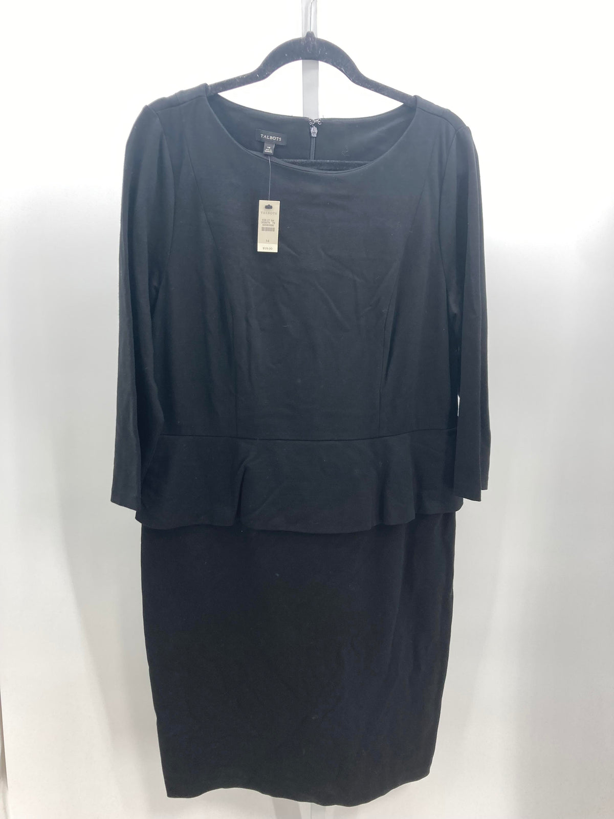 Talbots Size 14 Misses 3/4 Sleeve Dress