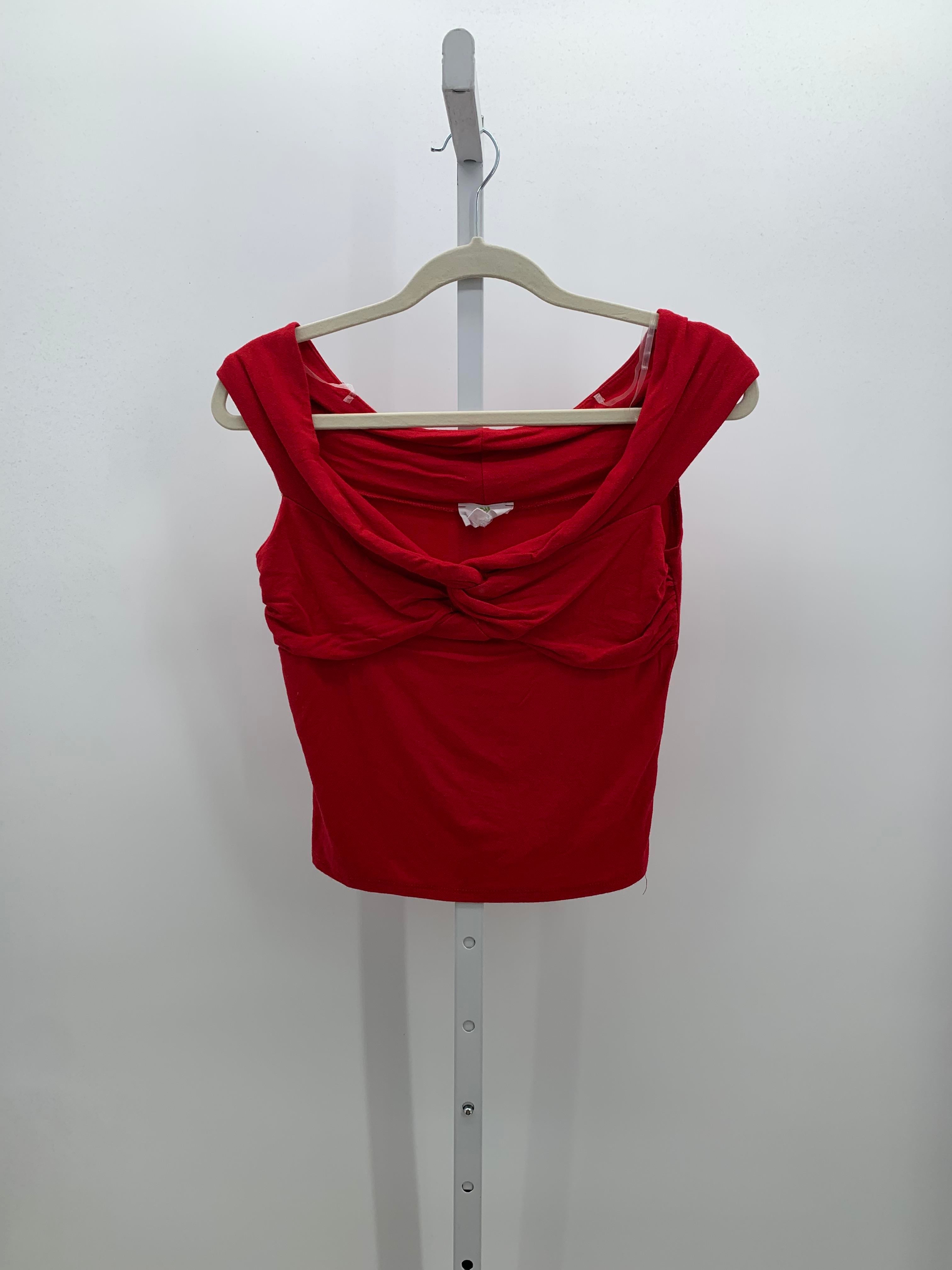 Size Large Juniors Sleeveless Shirt
