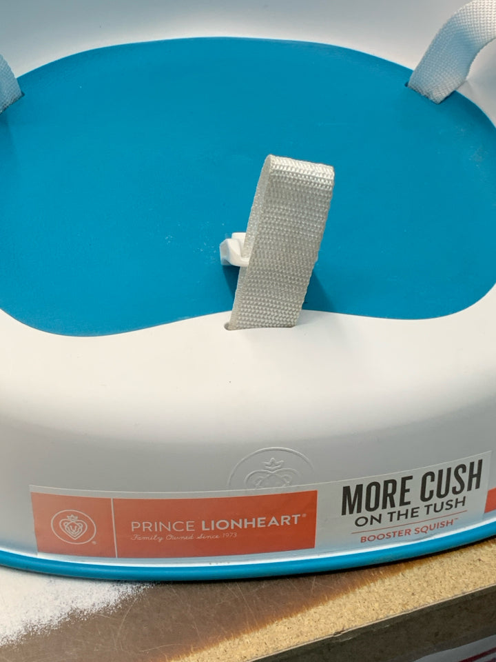 Squish Booster Seat, 3-PT Harness Dual Strap System