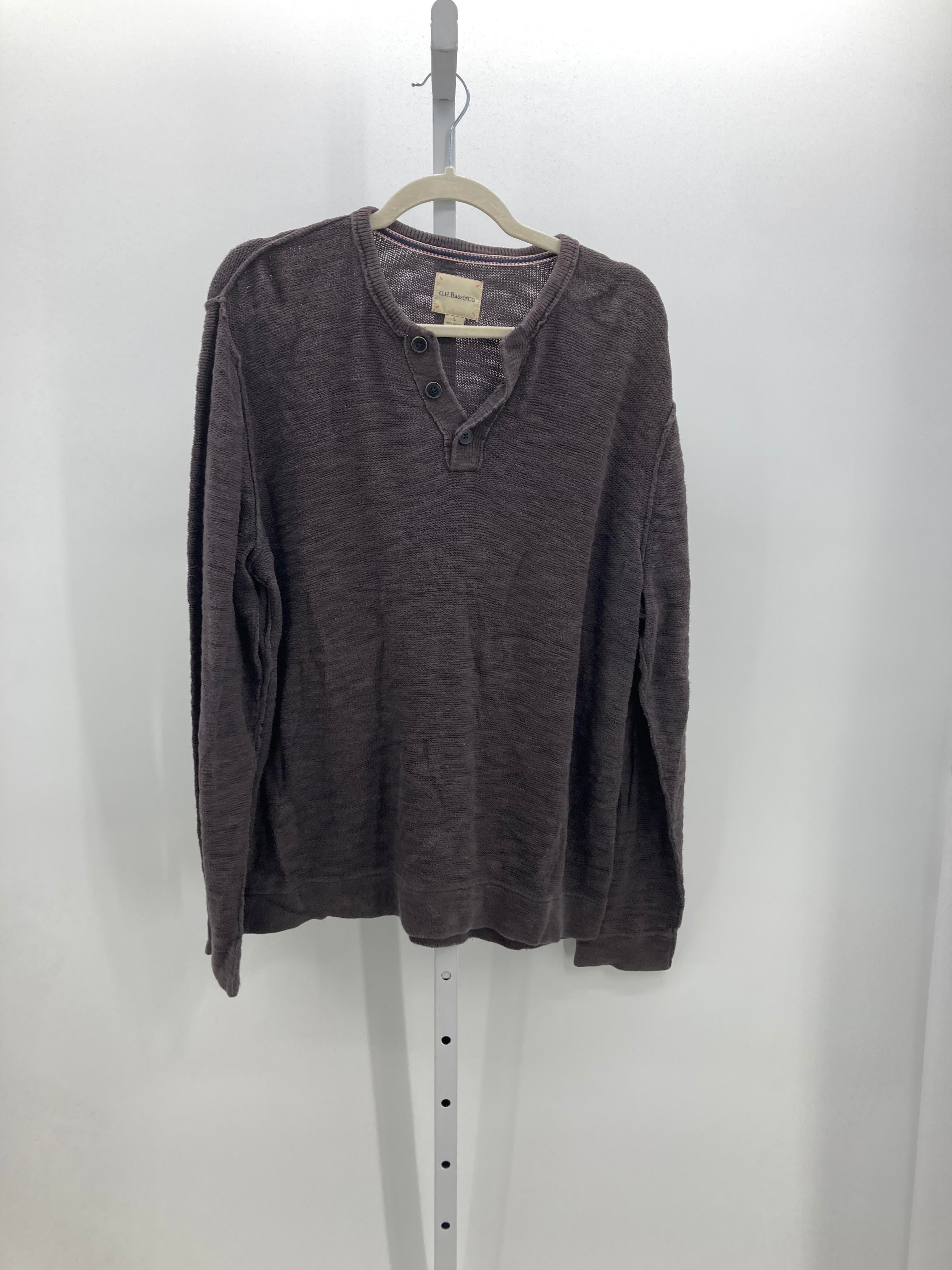 G.H. Bass & Co. Size Large Misses Long Slv Sweater