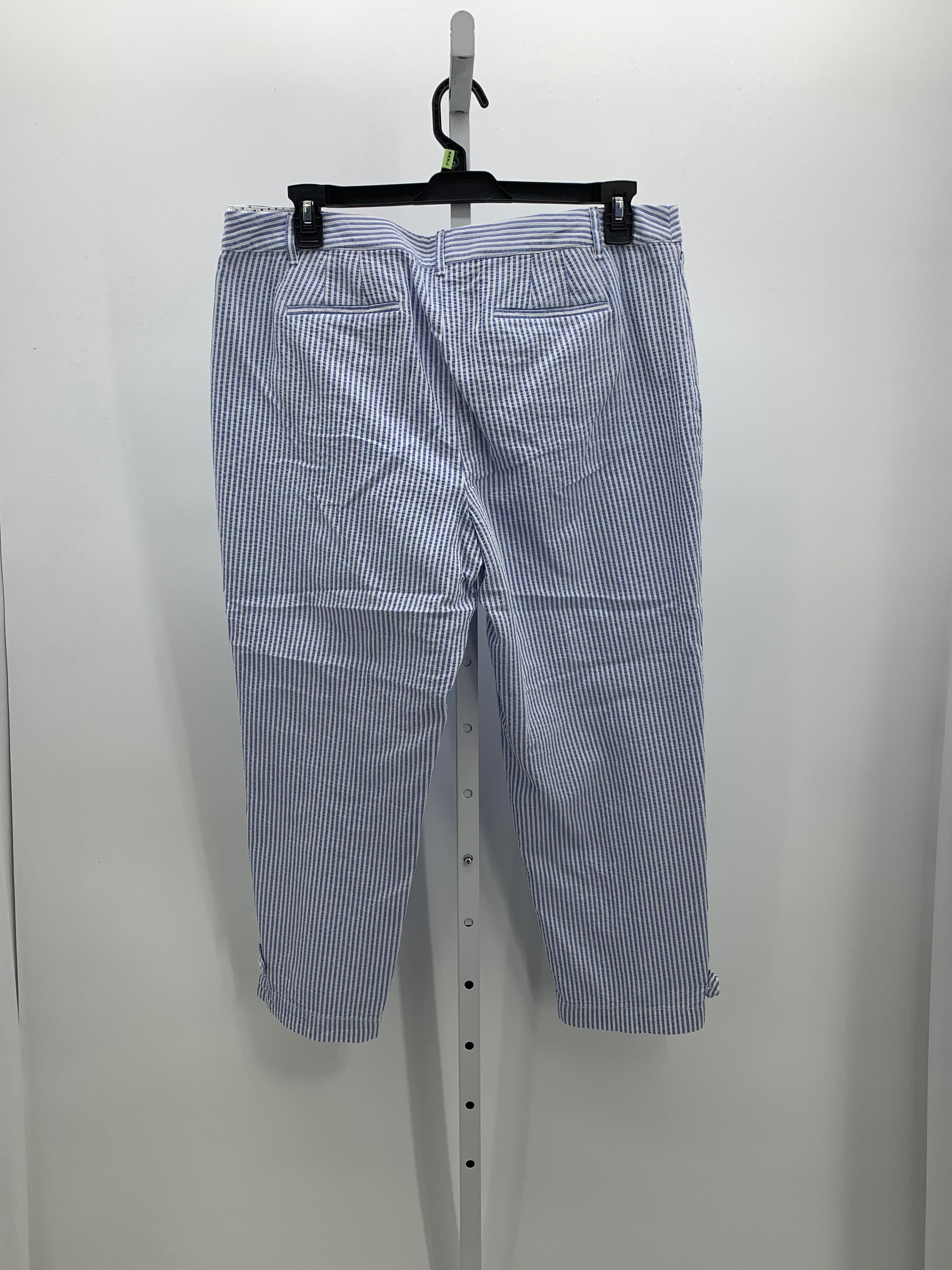 Talbots Size 16 Misses Cropped Pants