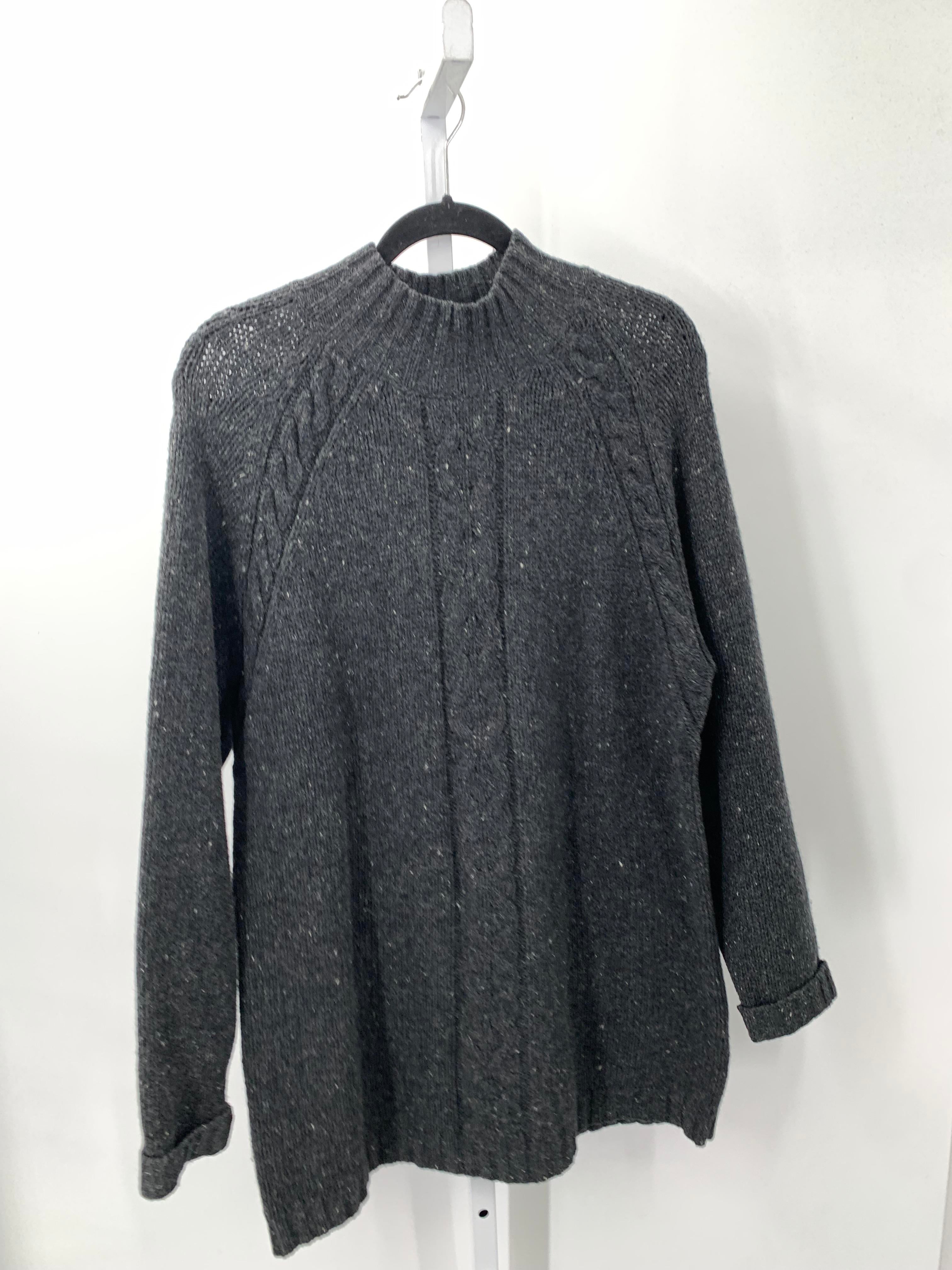 Lands End Size Large Misses Long Sleeve Dress