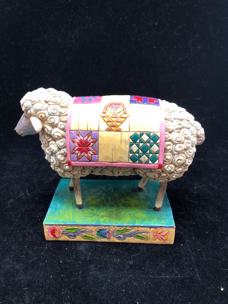 "PEACE IN THE VALLEY" JIM SHORE SHEEP.