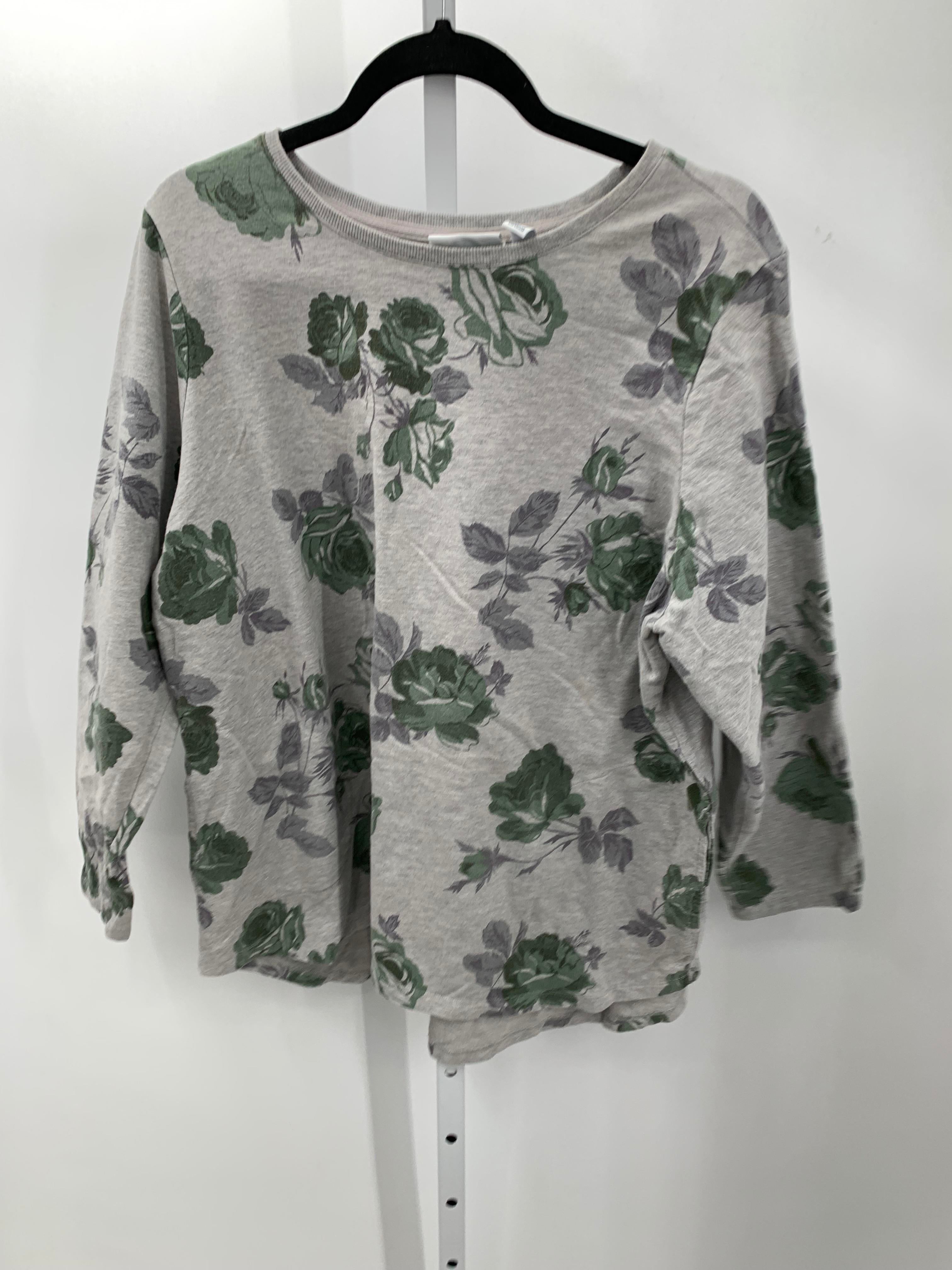 d & co. Size Extra Large Misses Long Sleeve Shirt