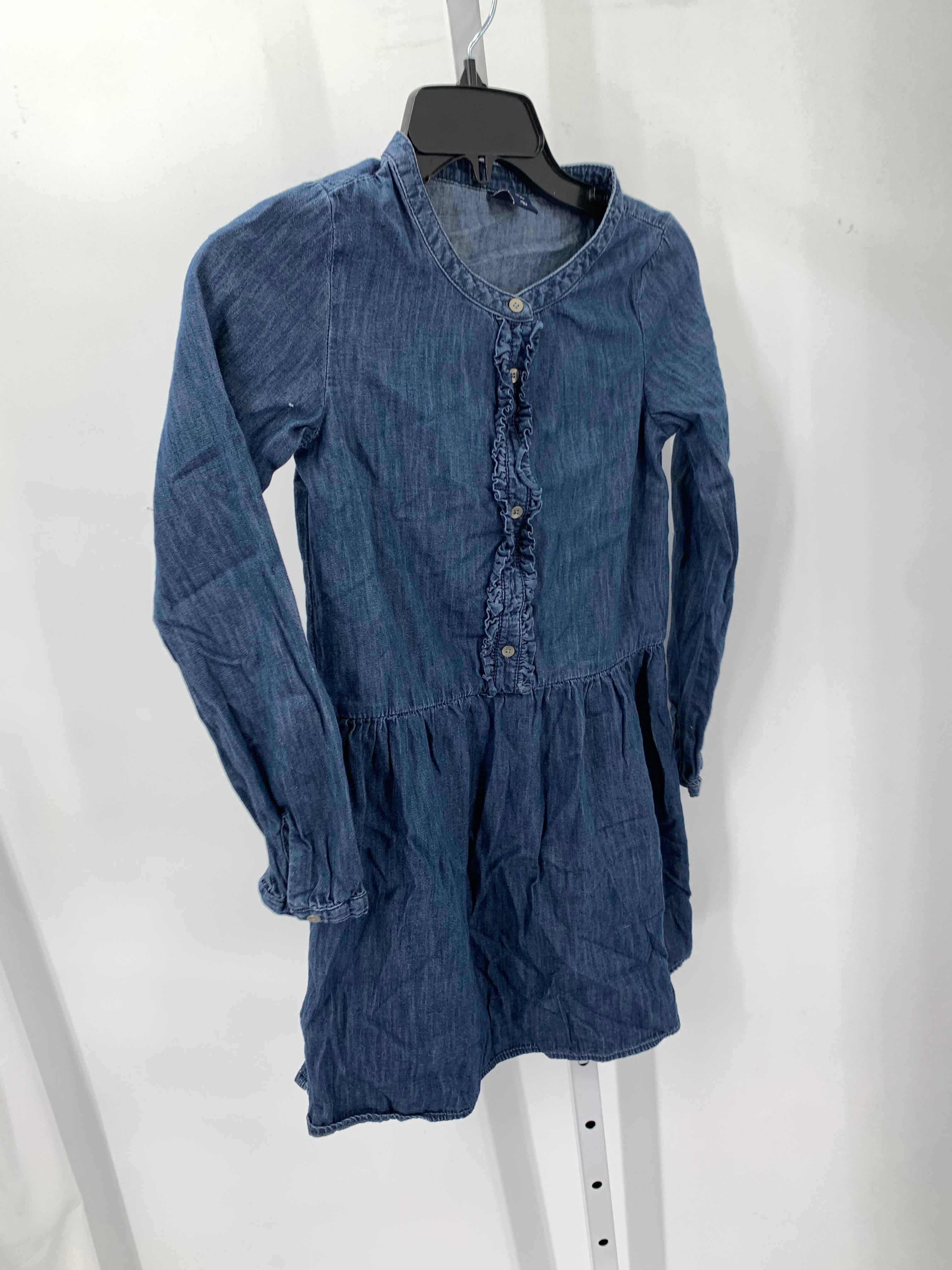 Gap Denim Size 10 Girls Long Sleeve Dress