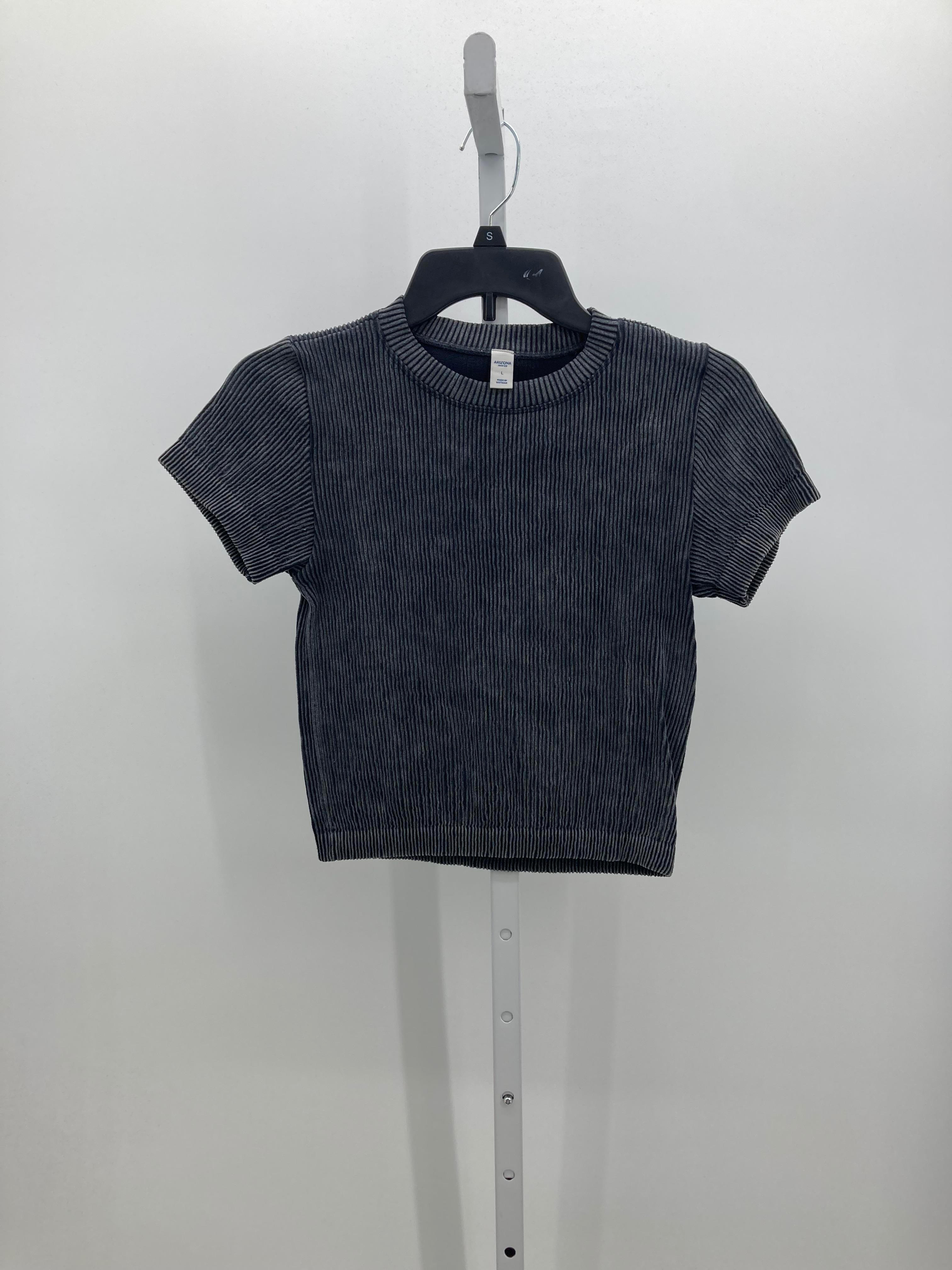 Arizona Size Large Juniors Short Sleeve Shirt