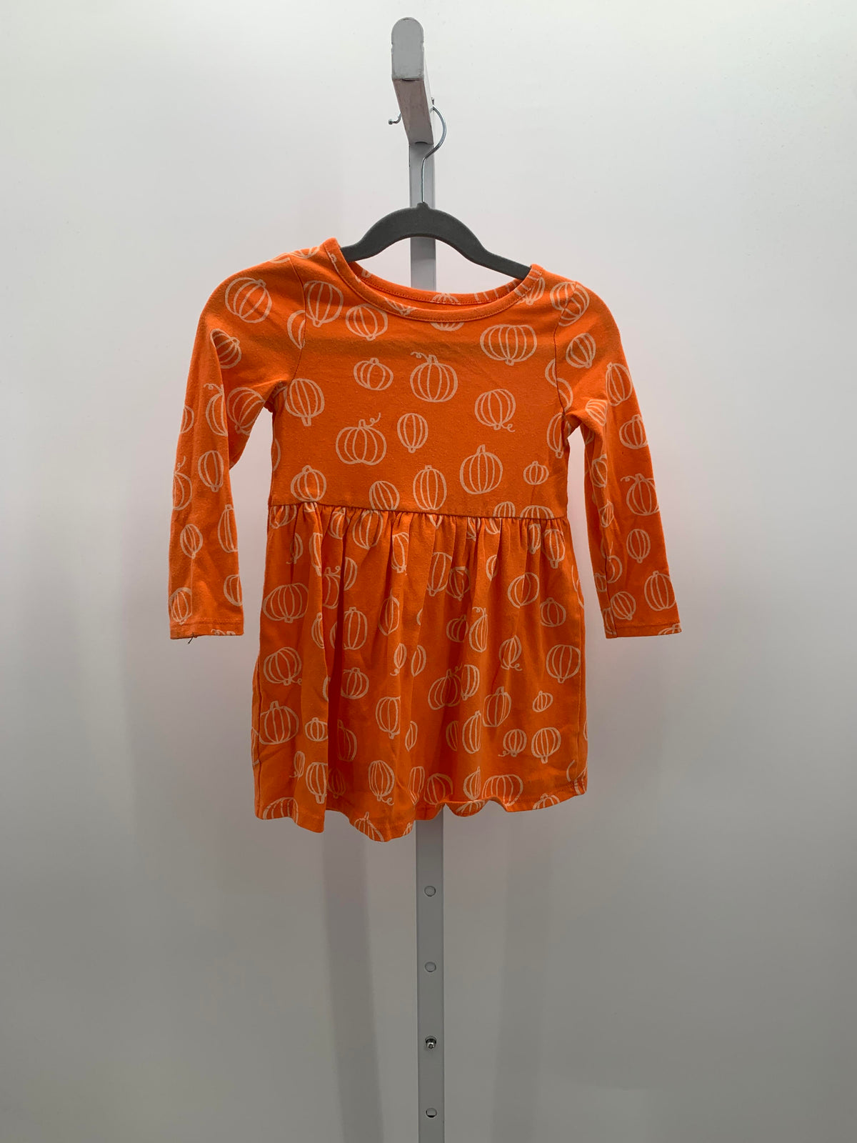 LONG SLV DRESS PUMPKINS