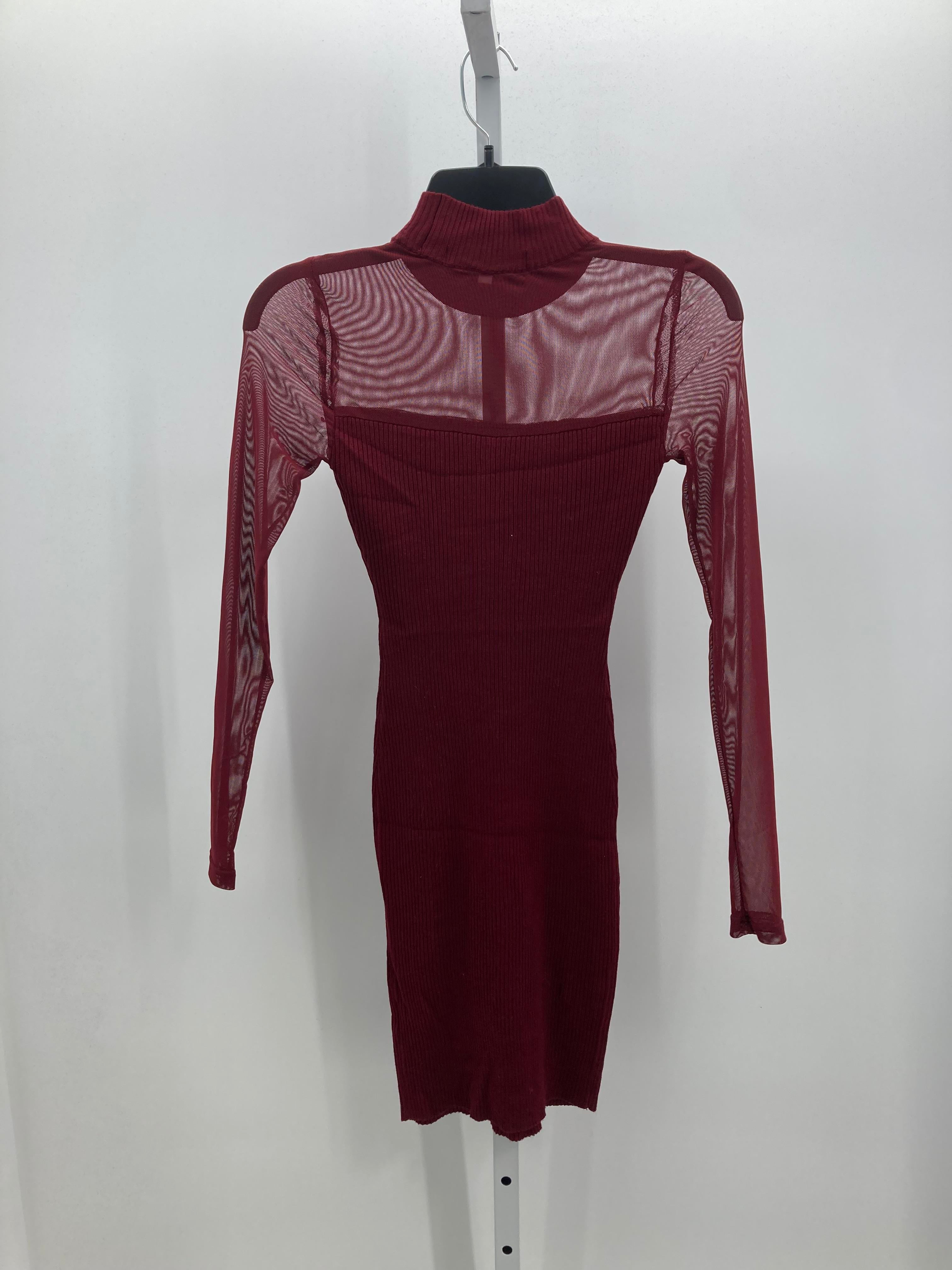 Size Small Juniors Long Sleeve Dress