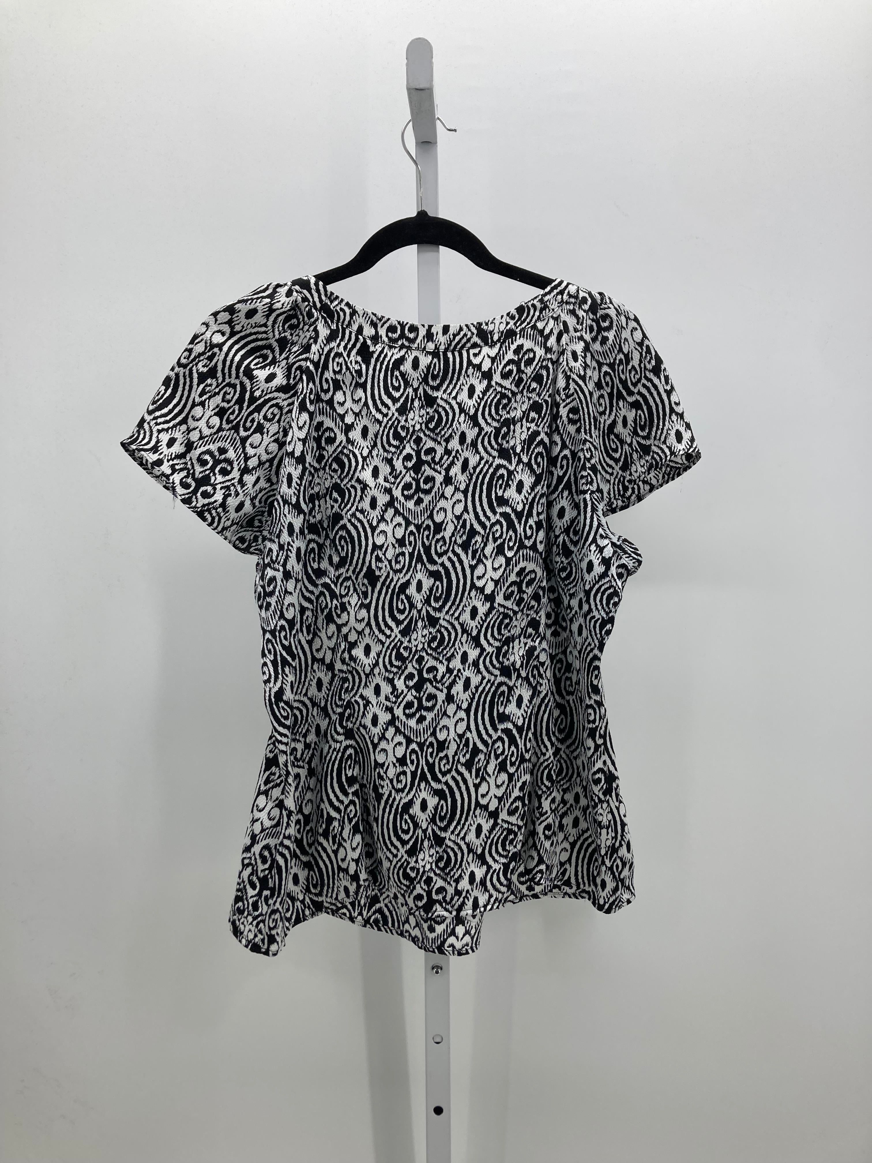 Nue Options Size Large Petite Petite Short Sleeve Shirt