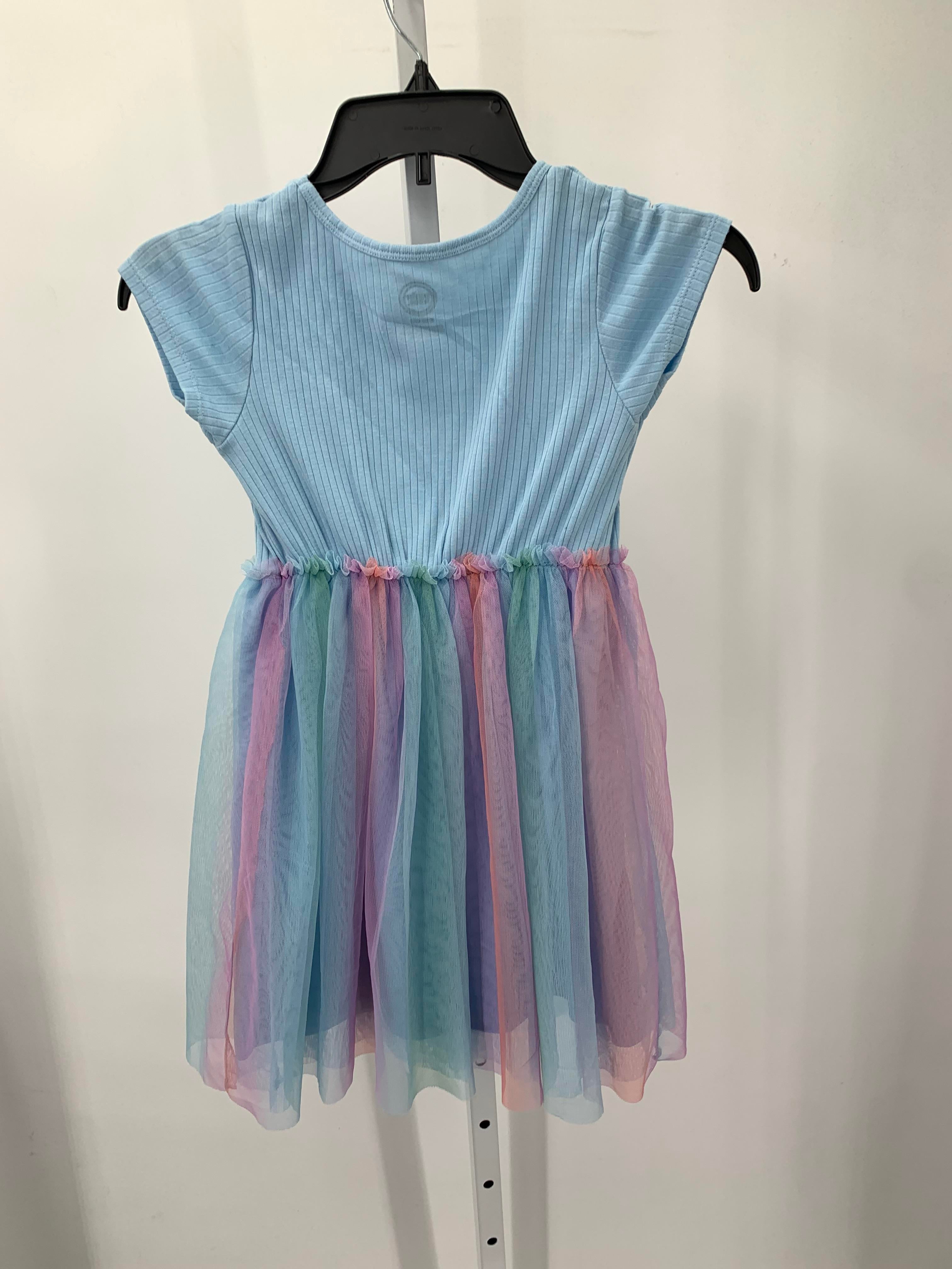 Wonder Nation Size 6/6X Girls Short Sleeve Dress