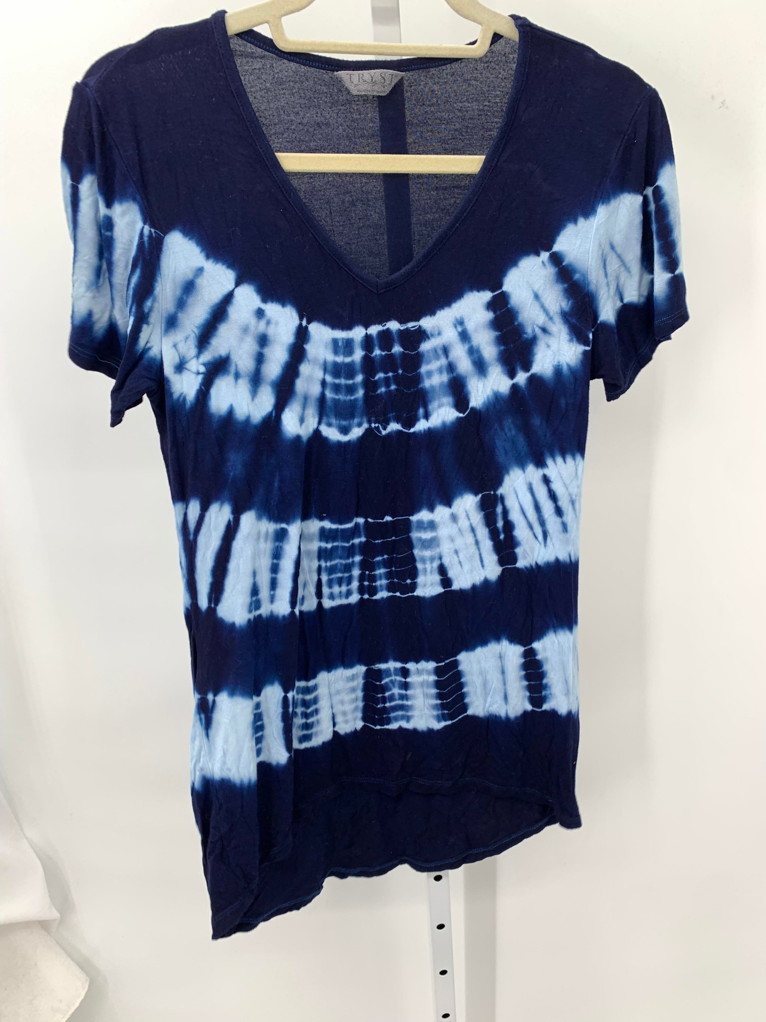 Tryst Size Medium Misses Short Sleeve Shirt