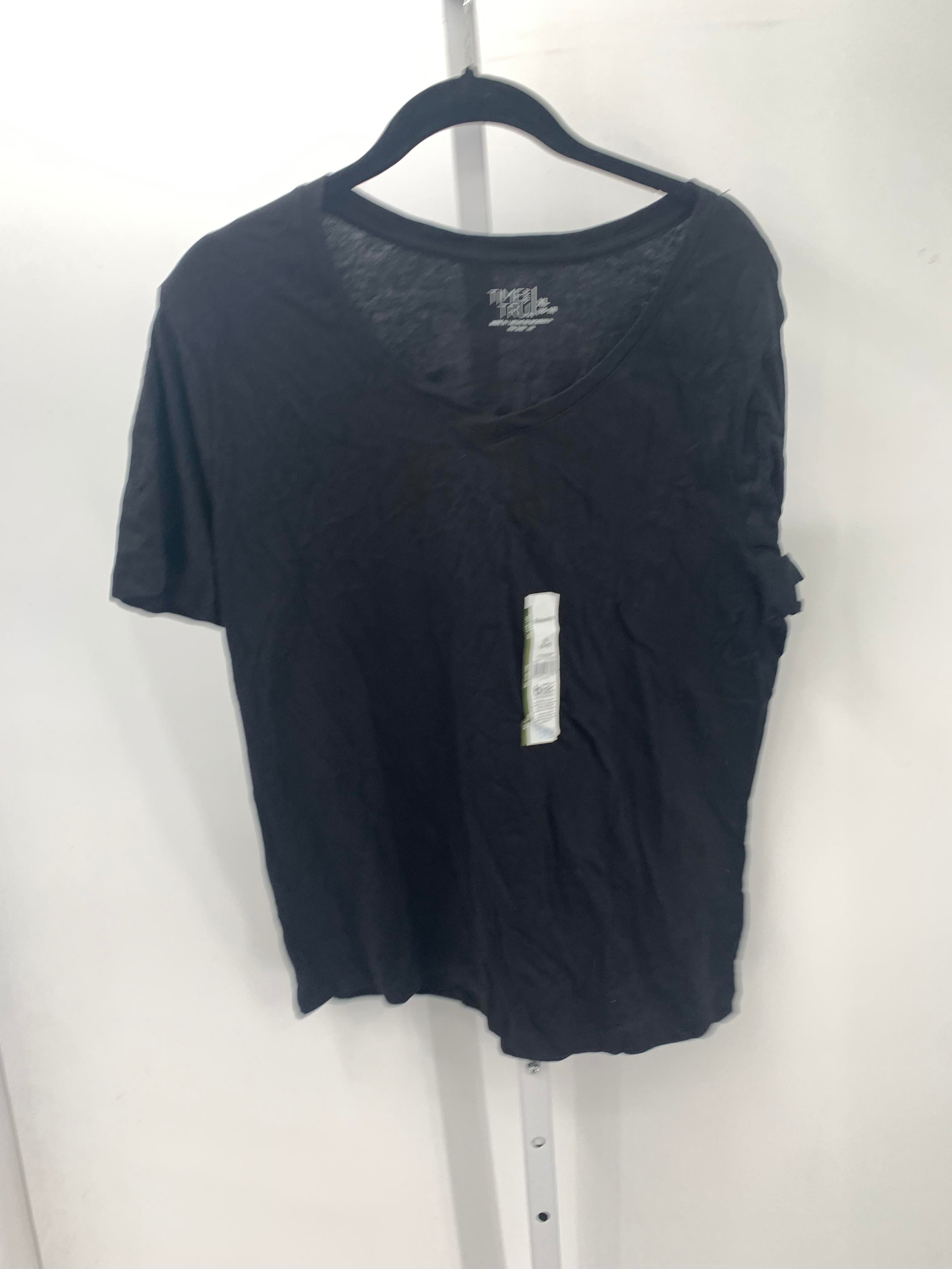 Time and Tru Size Extra Large Misses Short Sleeve Shirt