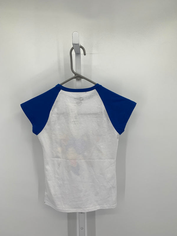 DC Size 10-12 Girls Short Sleeve Shirt