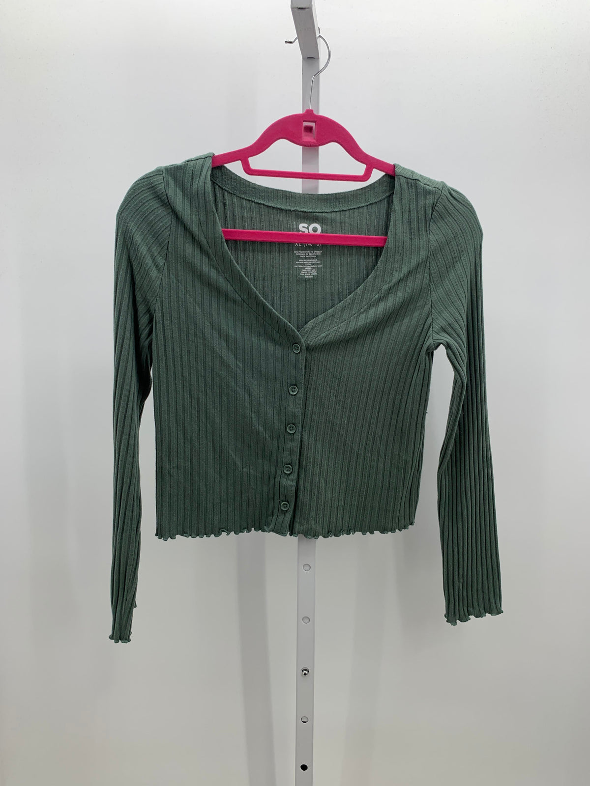 SO Size 14-16 Girls Long Sleeve Shirt
