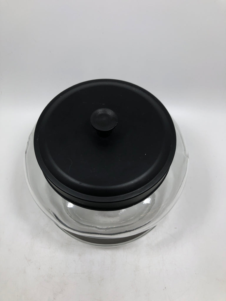 ROUND CANISTER W/LID+LABEL.