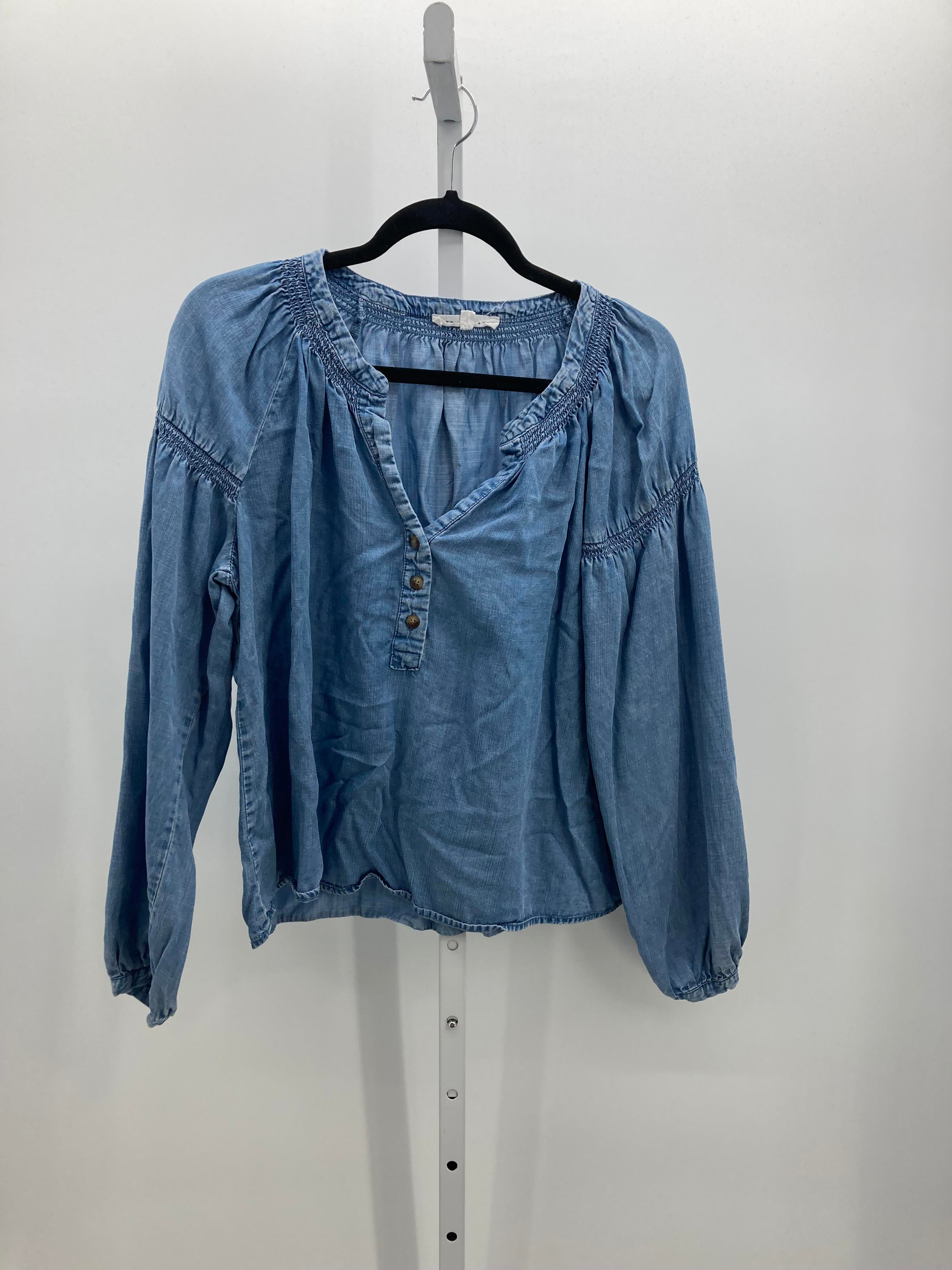 Jane + Delancey Size Large Misses Long Sleeve Shirt