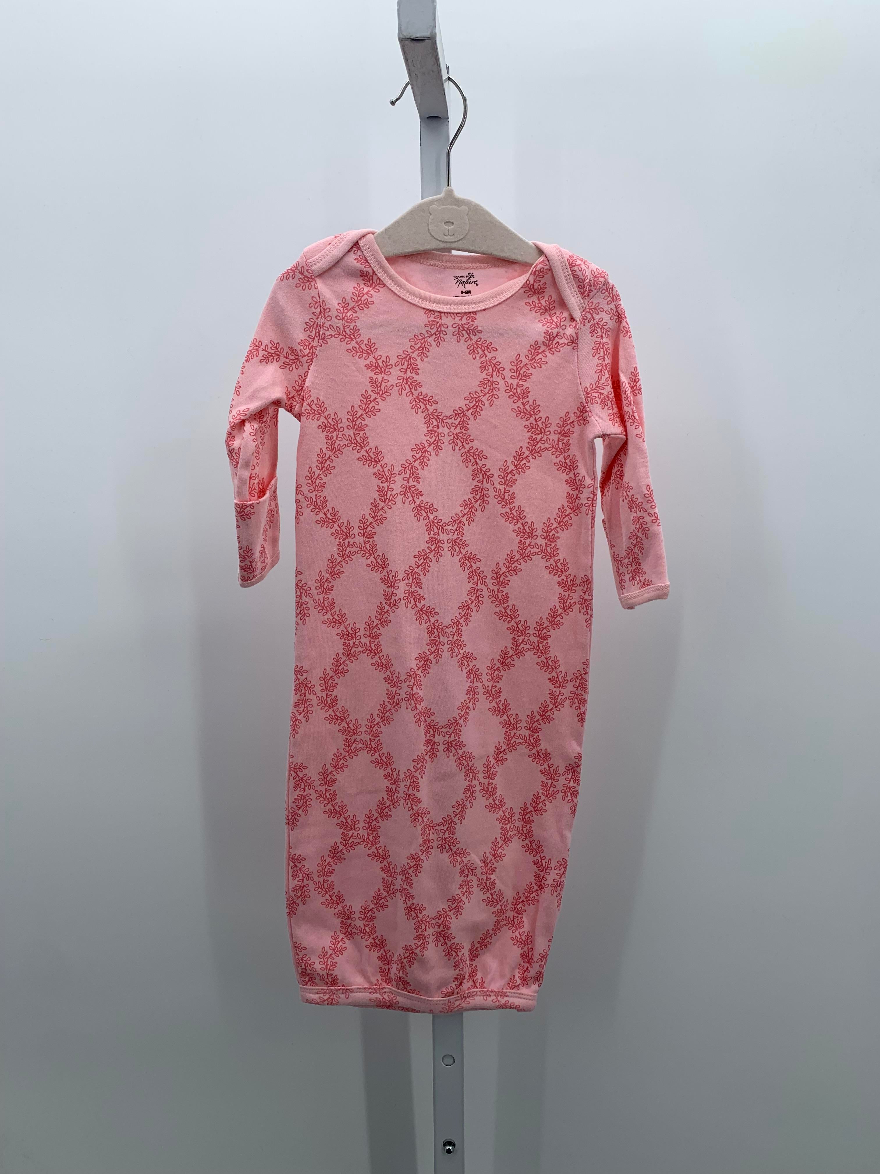 Size 0-6 Months Girls Gown Sleeper
