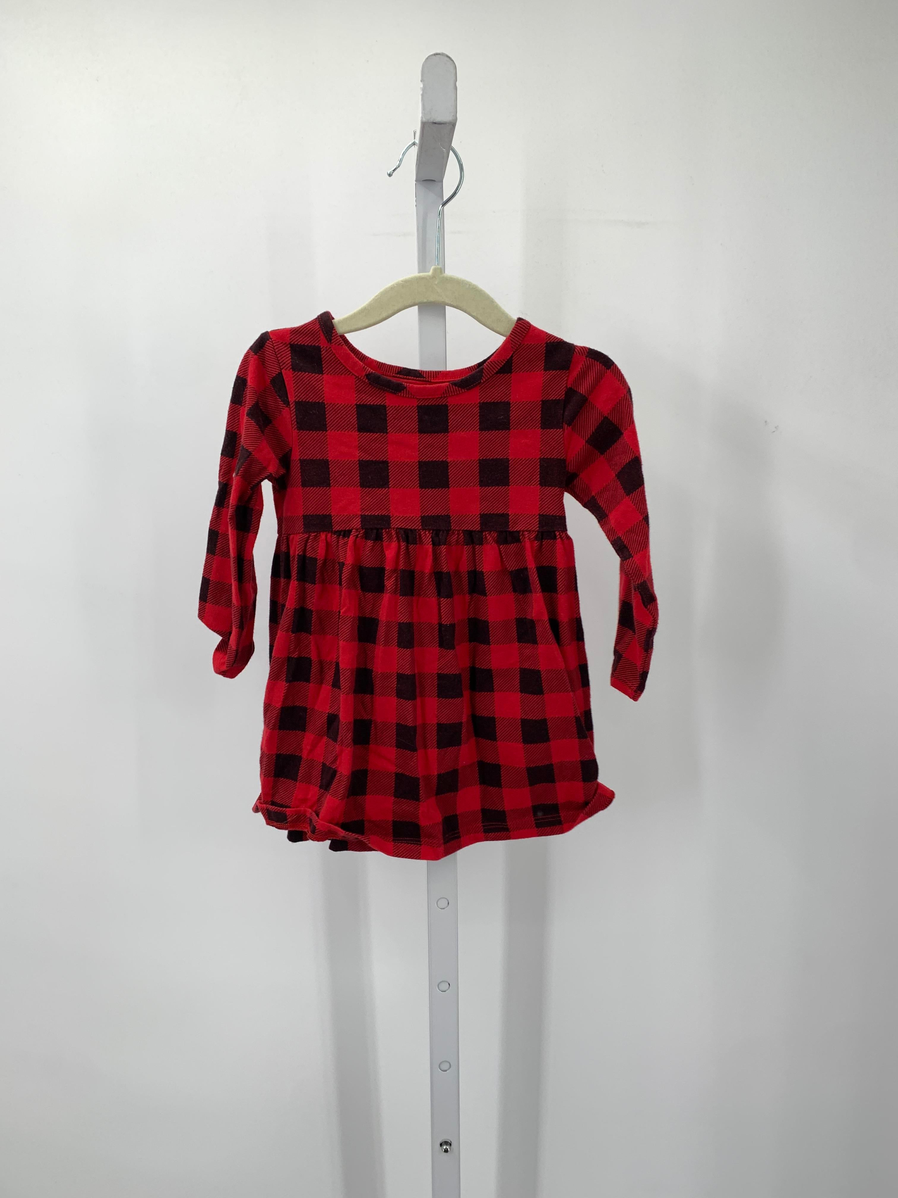 Wonder Nation Size 18 Months Girls Long Sleeve Dress