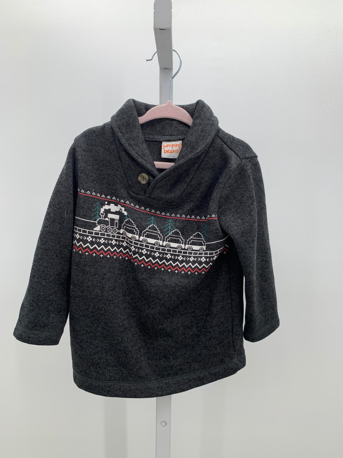 LONG SLV SWEATER TRAIN