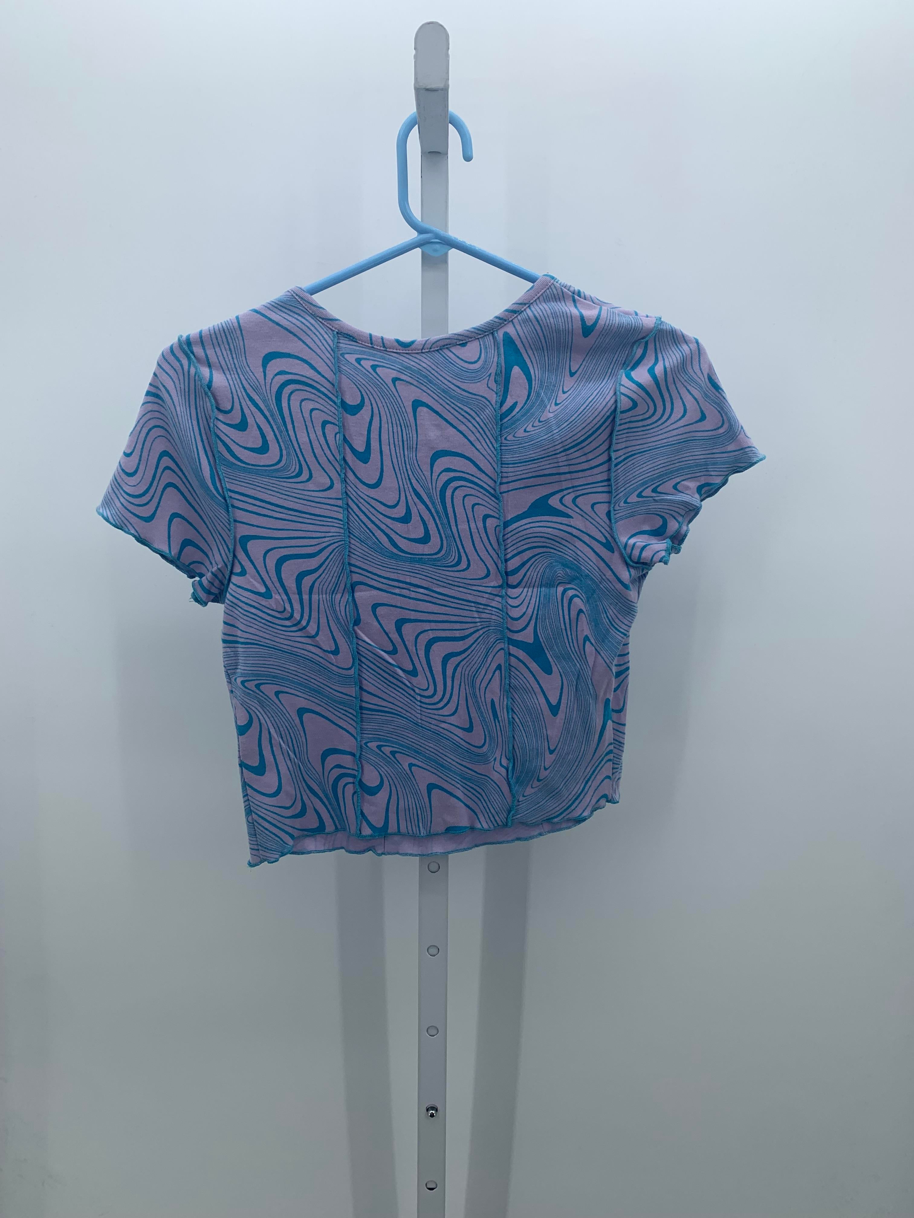 SO Size Large Juniors Short Sleeve Shirt