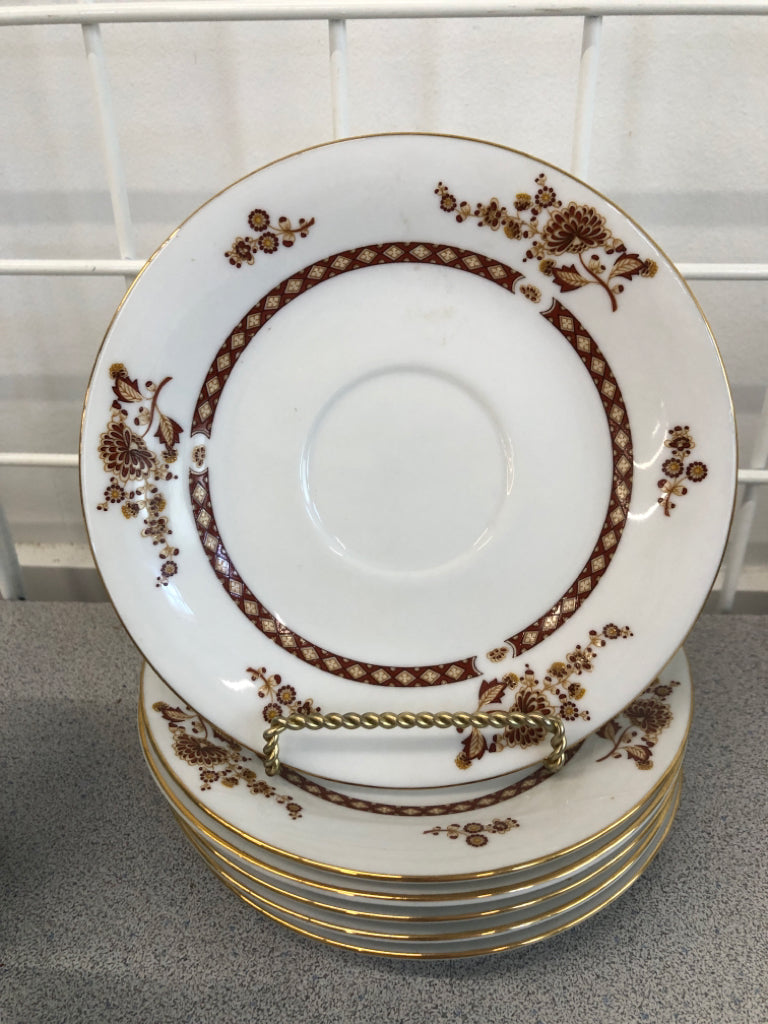 24PC FALL FLORAL CHINA SET - LILING - SRV FOR 6.