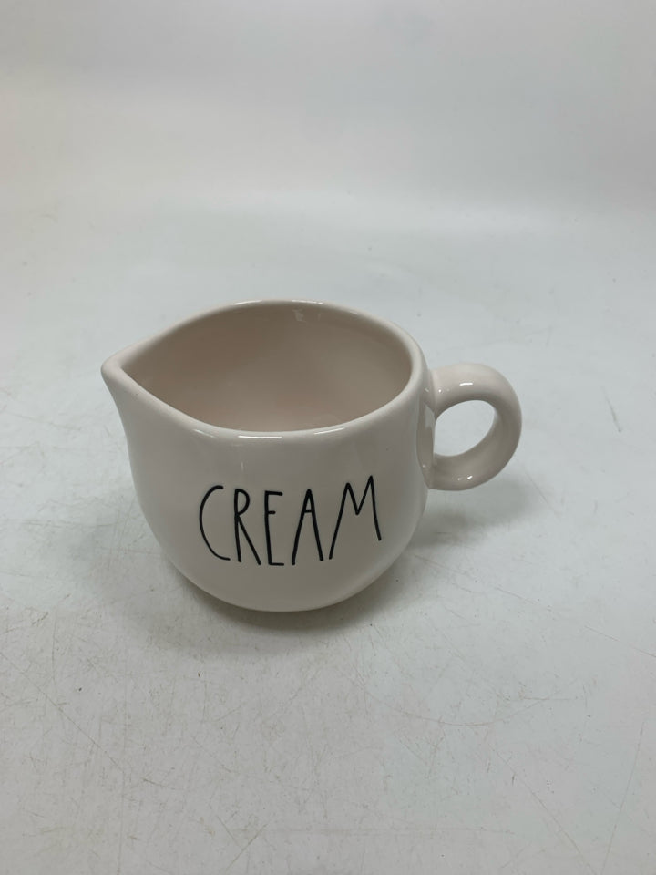 "CREAM" CERAMIC CREAMER.