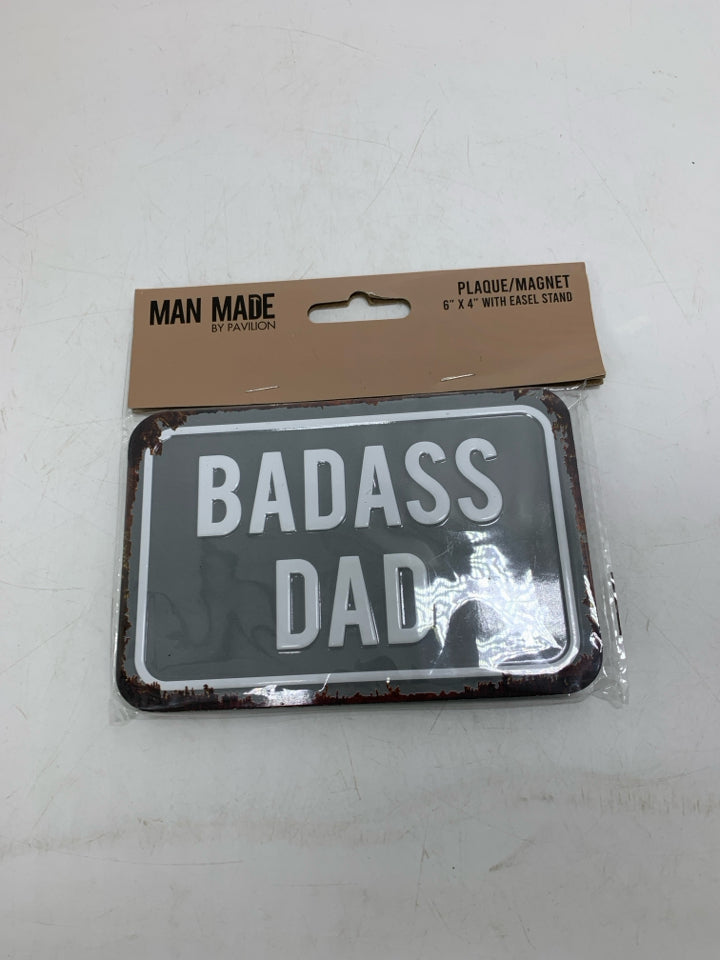 NIP BADA** DAD METAL SIGN.