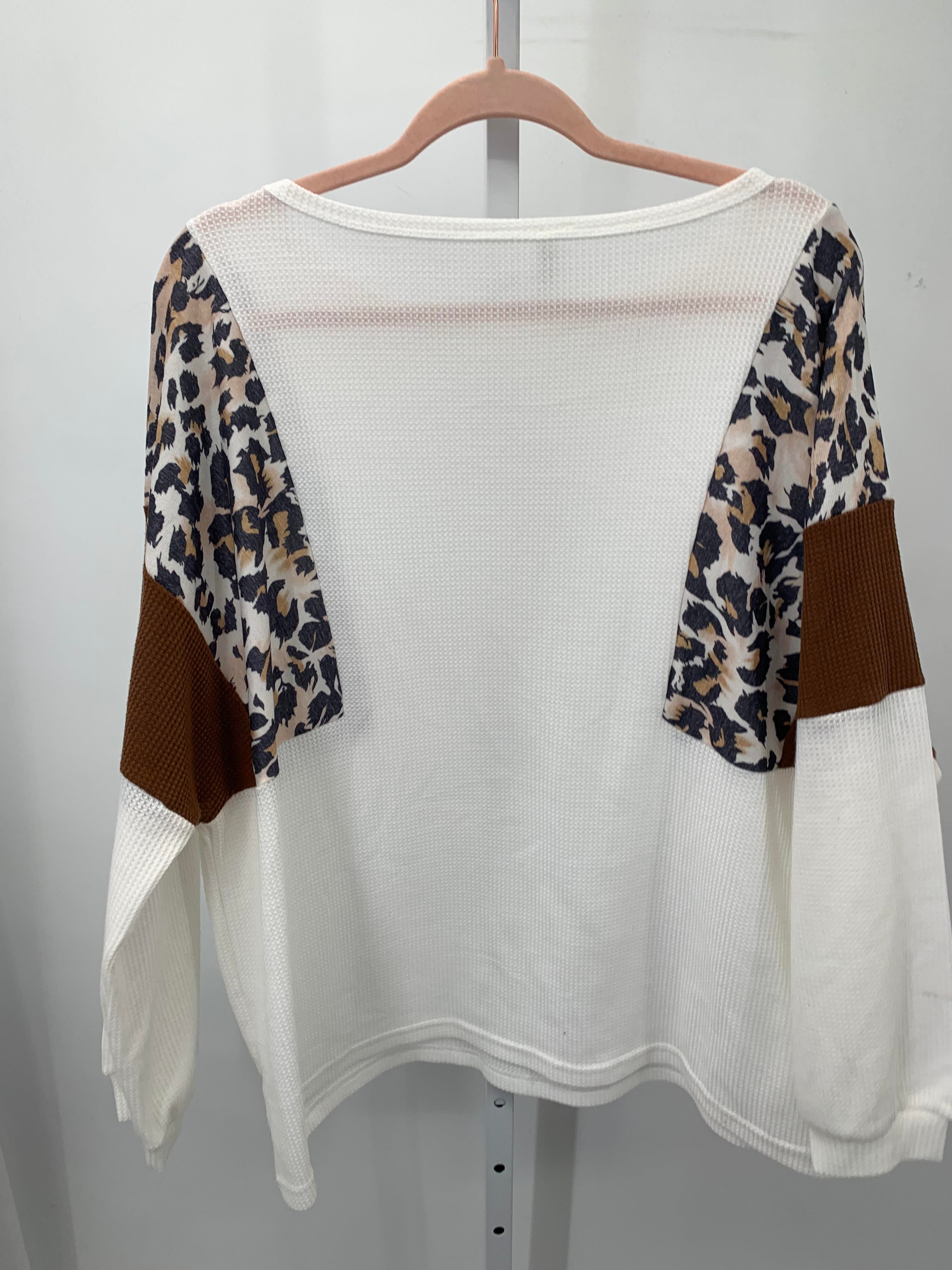 Size Extra Large Misses Long Sleeve Shirt
