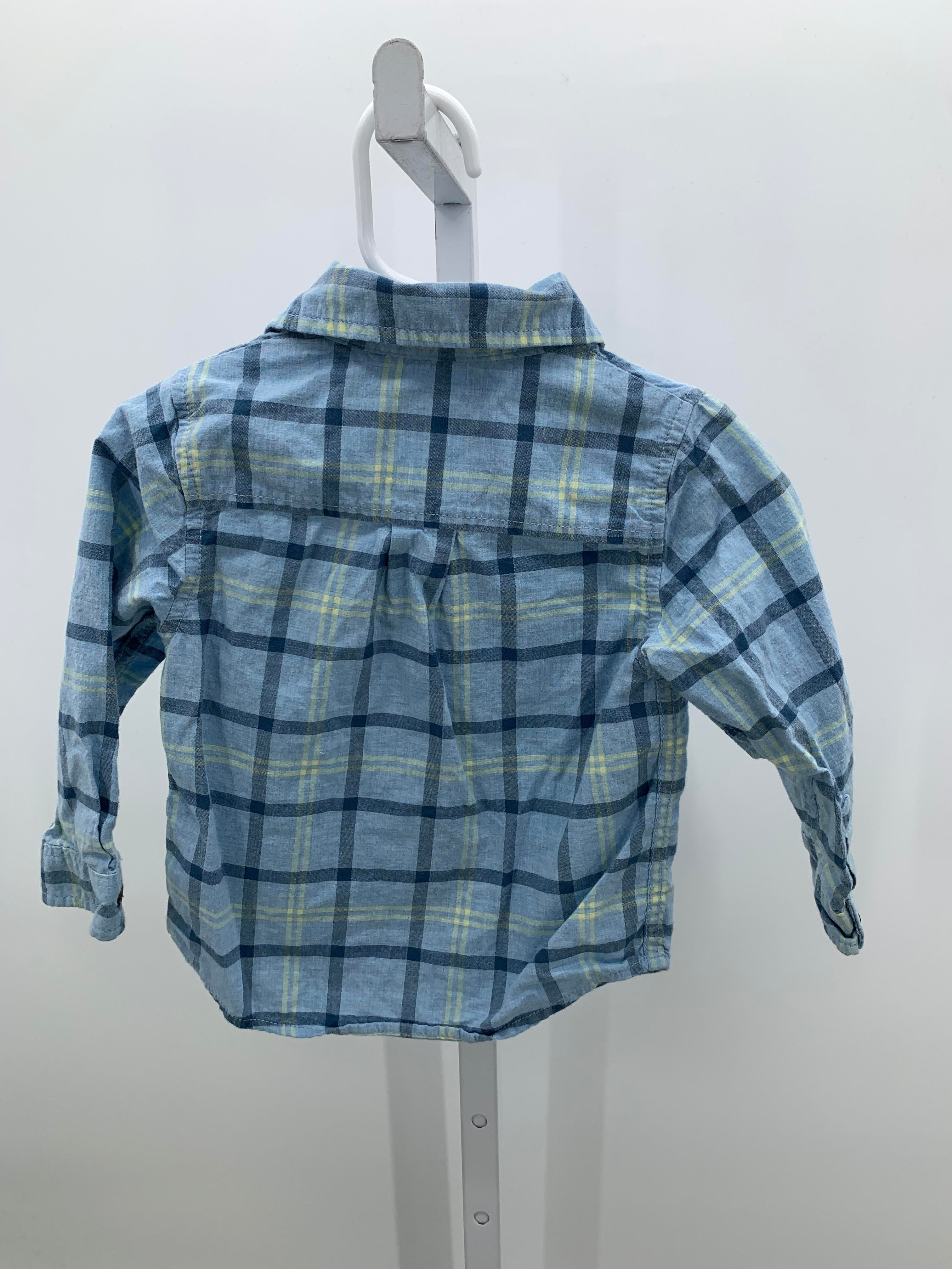 PLAID BTN DOWWN