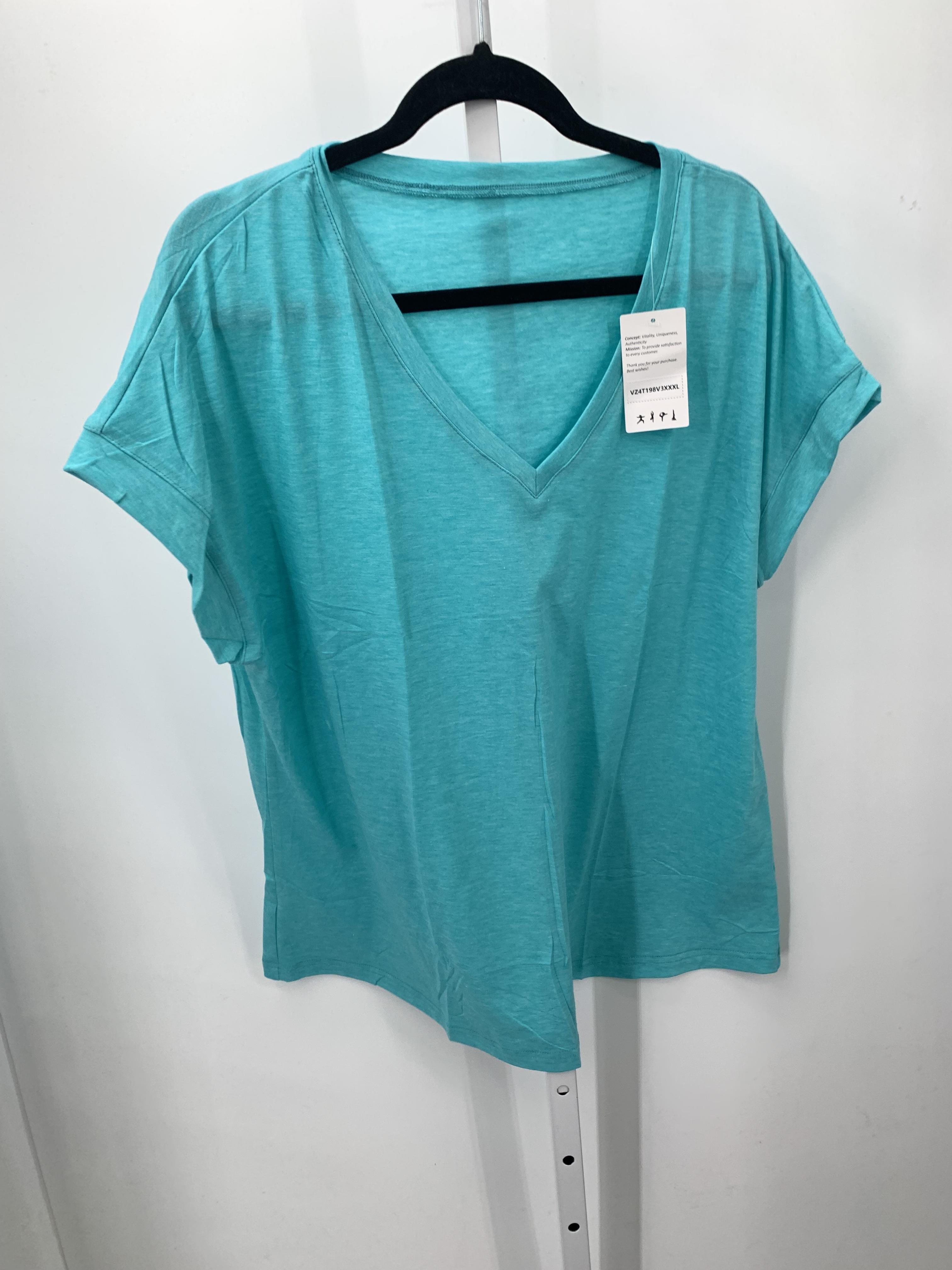 Size XXXL Misses Short Sleeve Shirt
