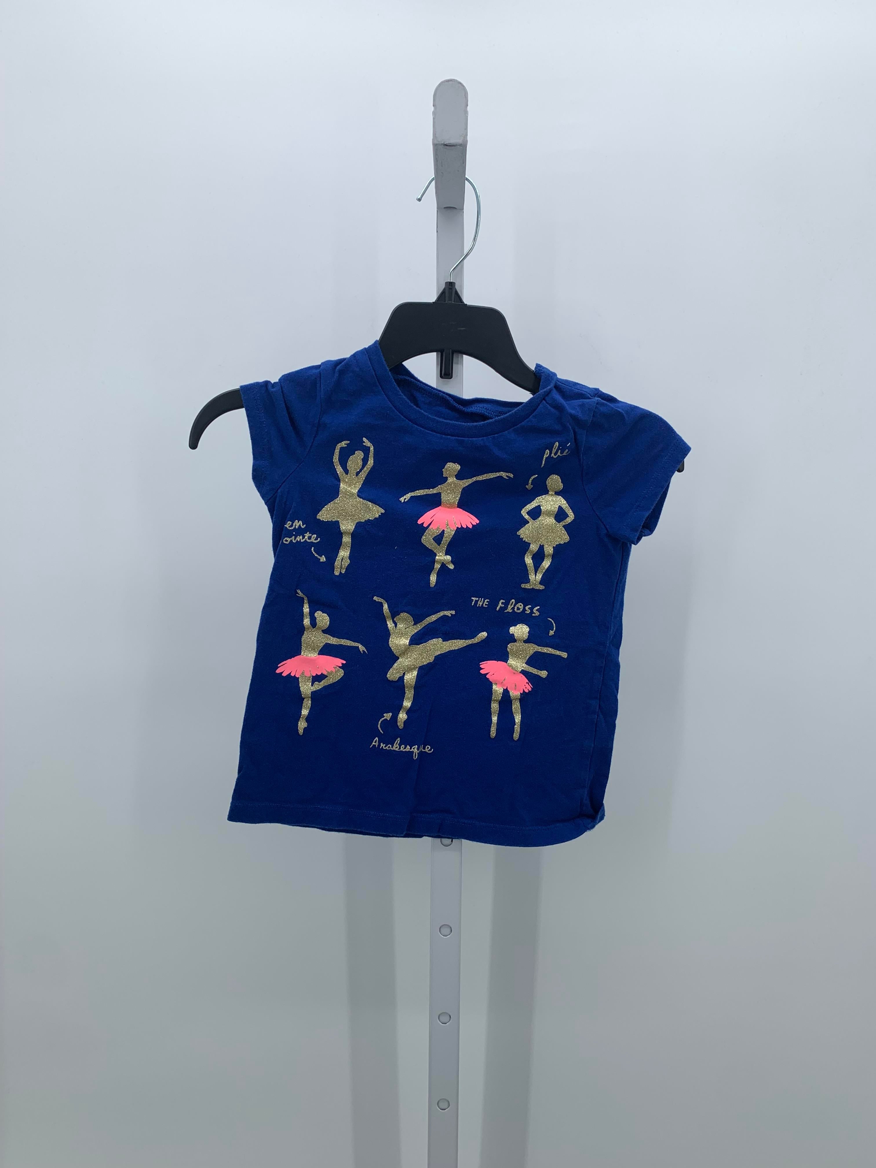Carters Size 4 Girls Short Sleeve Shirt
