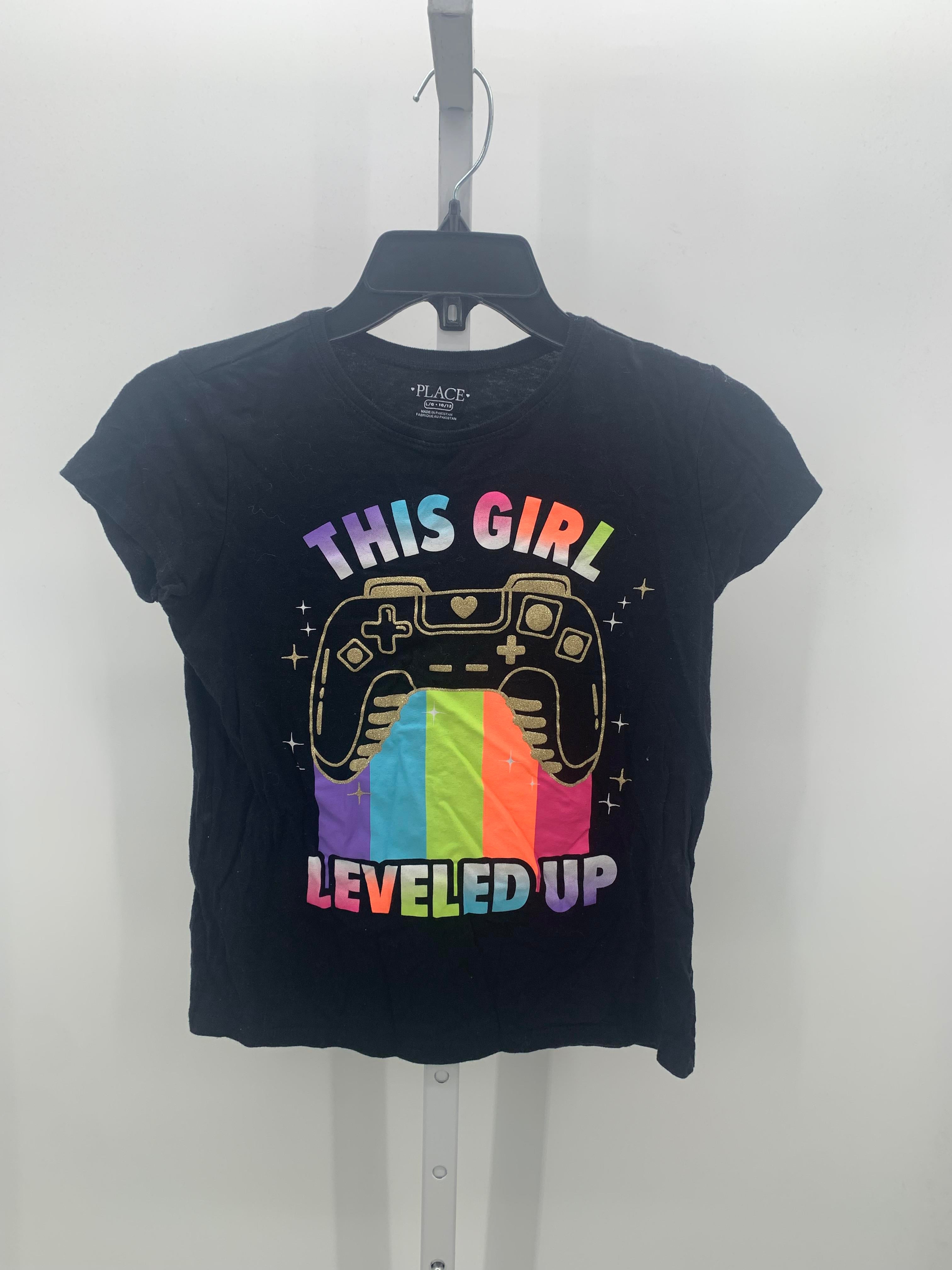 Children's Place Size 10-12 Girls Short Sleeve Shirt