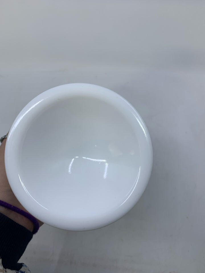 VTG FOOTED HOBNAIL COVERED CANDY DISH.