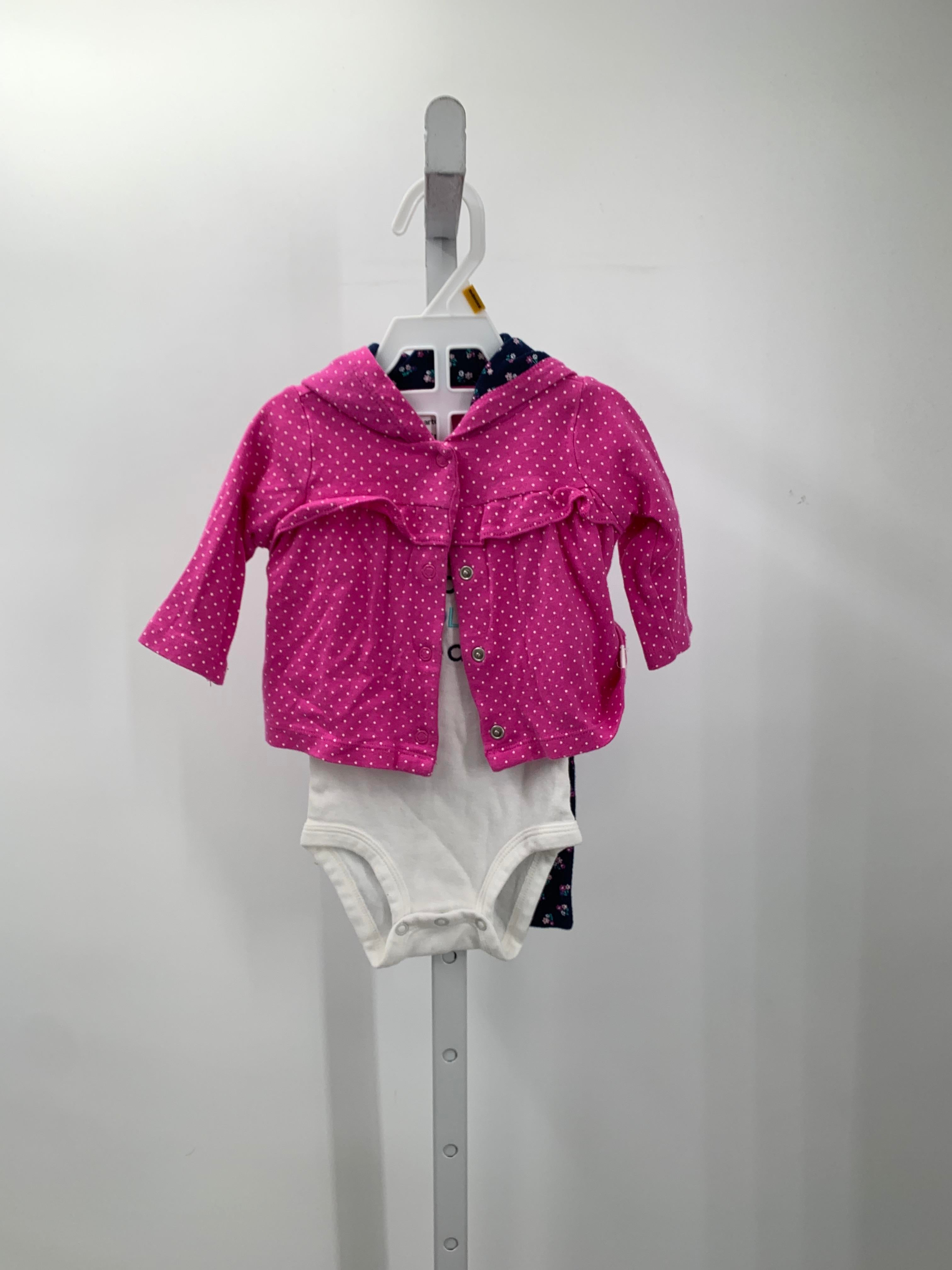 Carters Size 3 Months Girls 3 Pieces