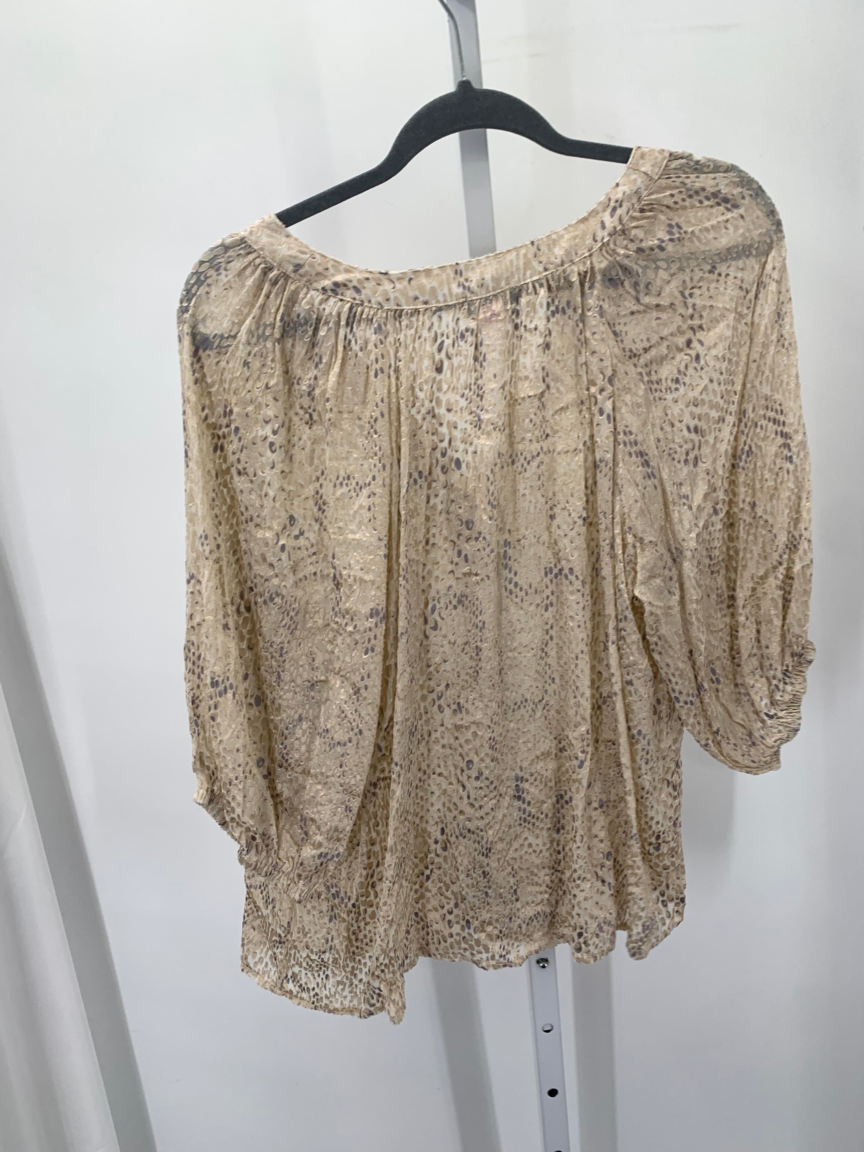 Vince Camuto Size 1X Womens Short Sleeve Shirt