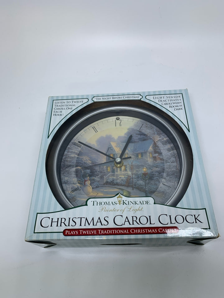 NIB THOMAS KINKADE THE NIGHT BEFORE CHRISTMAS LIGHT UP/MUSICAL.